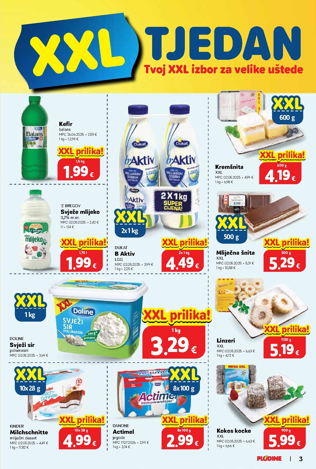 plodine - Novi Plodine katalog od srijede, 19.08.2026 do utorka, 25.08.2026 - page: 3