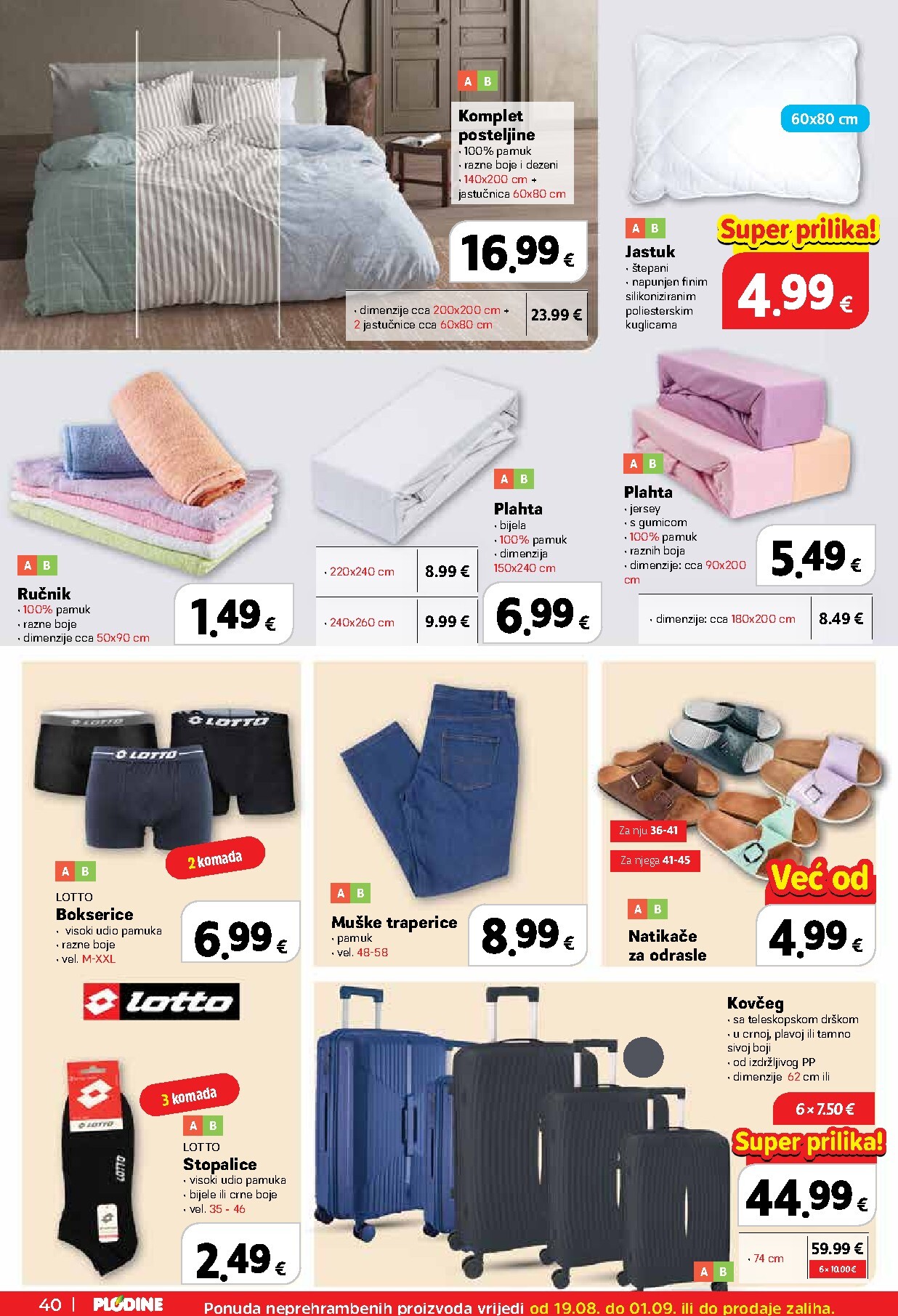 plodine - Novi Plodine katalog od srijede, 19.08.2026 do utorka, 25.08.2026 - page: 40