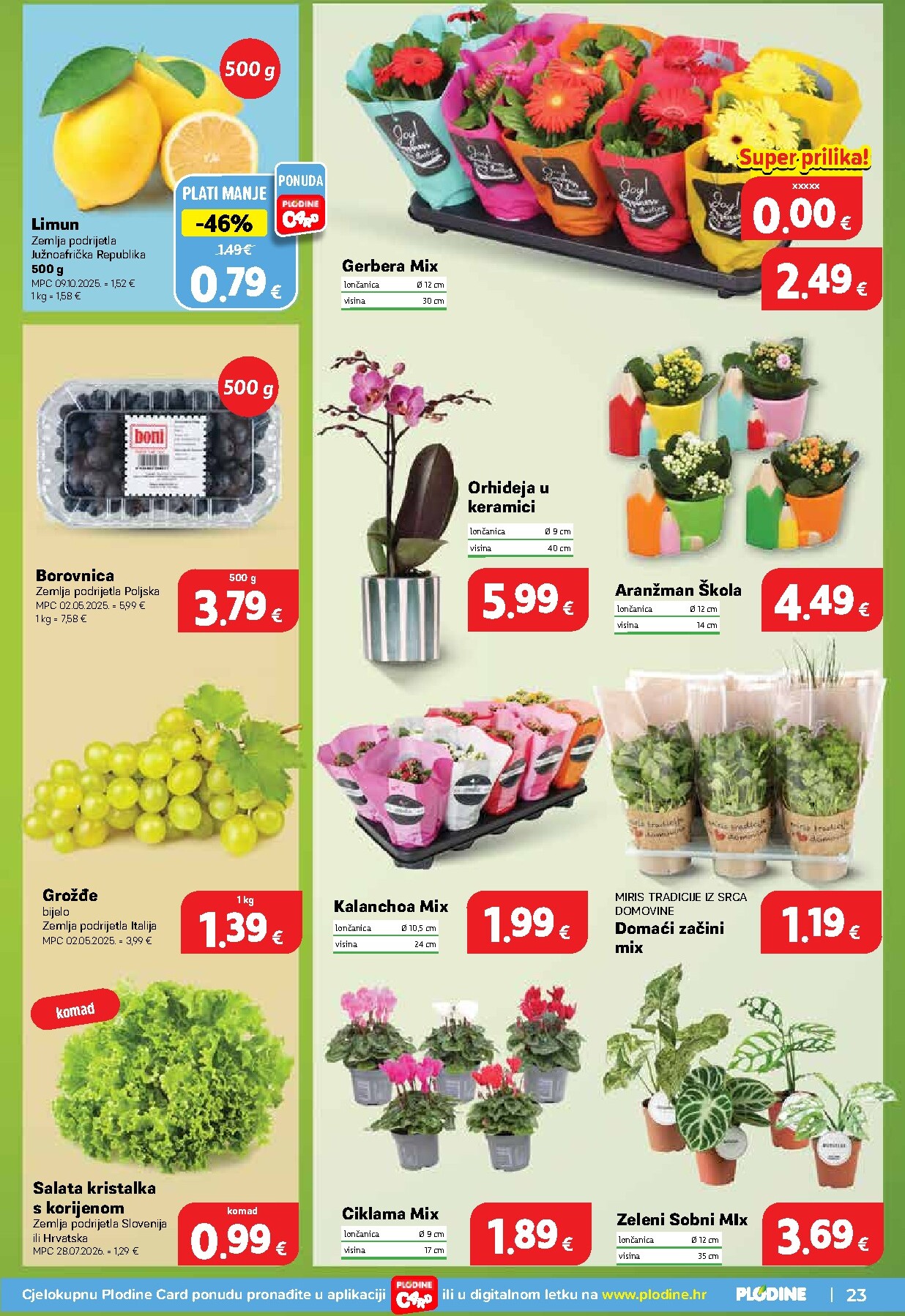 plodine - Novi Plodine katalog od srijede, 19.08.2026 do utorka, 25.08.2026 - page: 23
