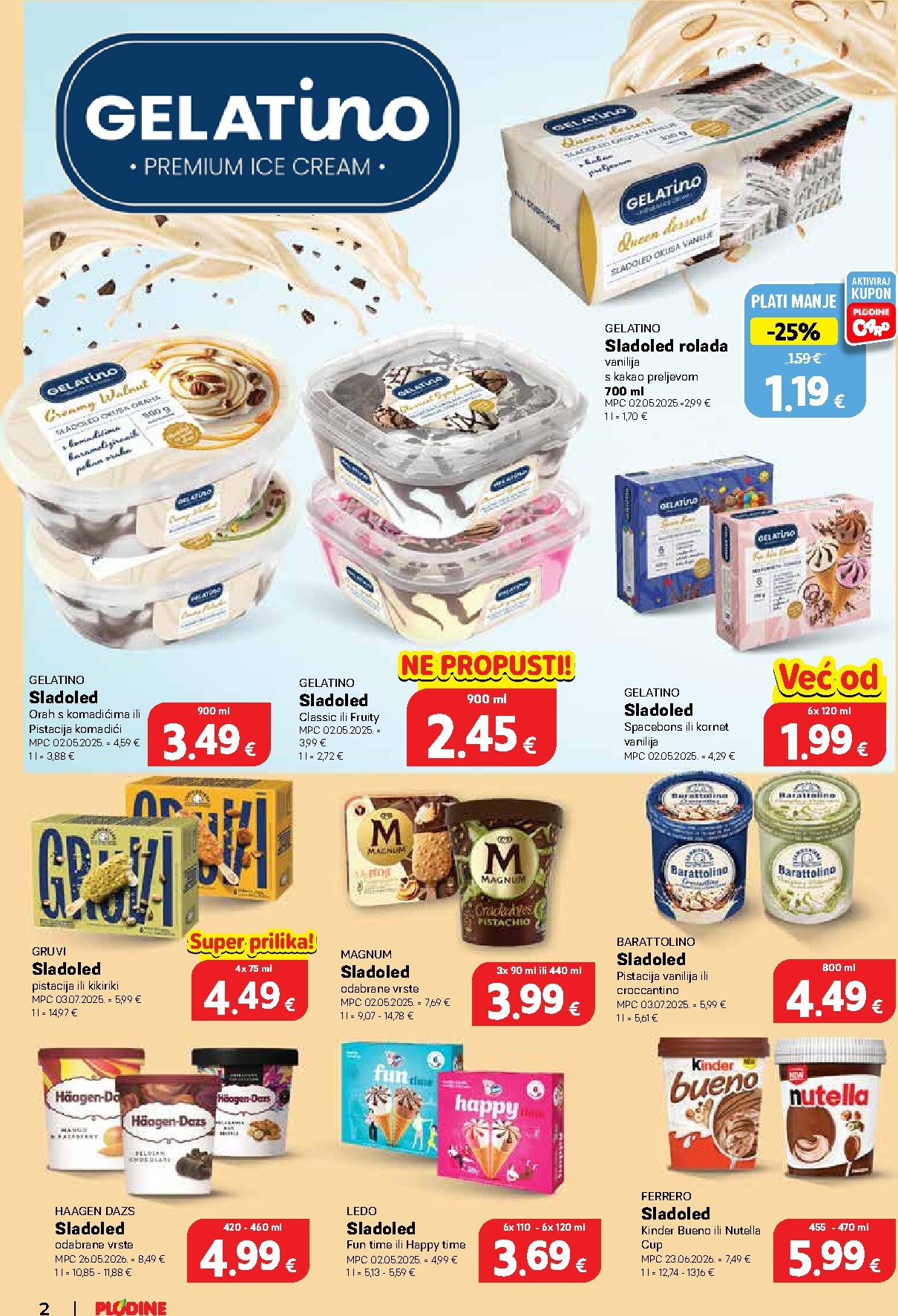 plodine - Novi Plodine katalog od srijede, 19.08.2026 do utorka, 25.08.2026 - page: 2