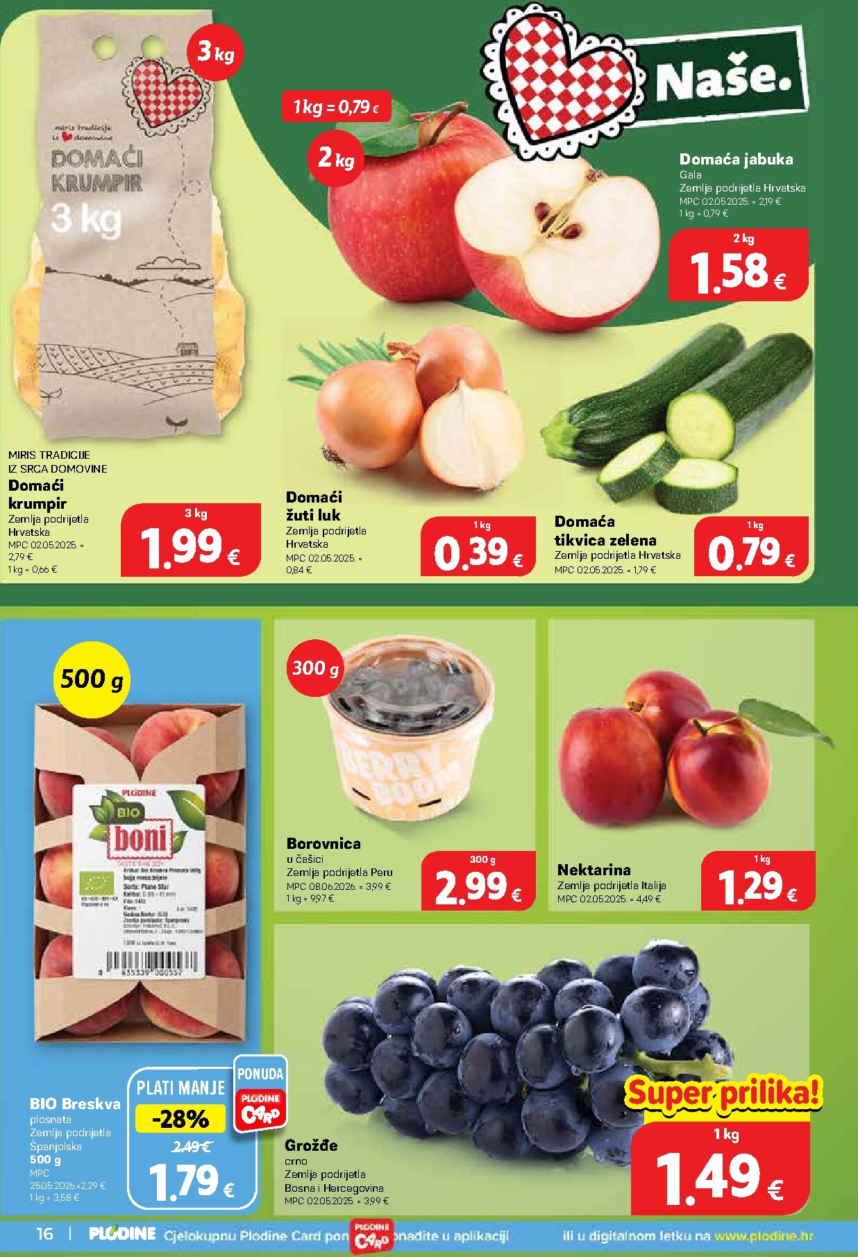 plodine - Novi Plodine katalog od srijede, 26.08.2026 do utorka, 01.09.2026 - page: 16