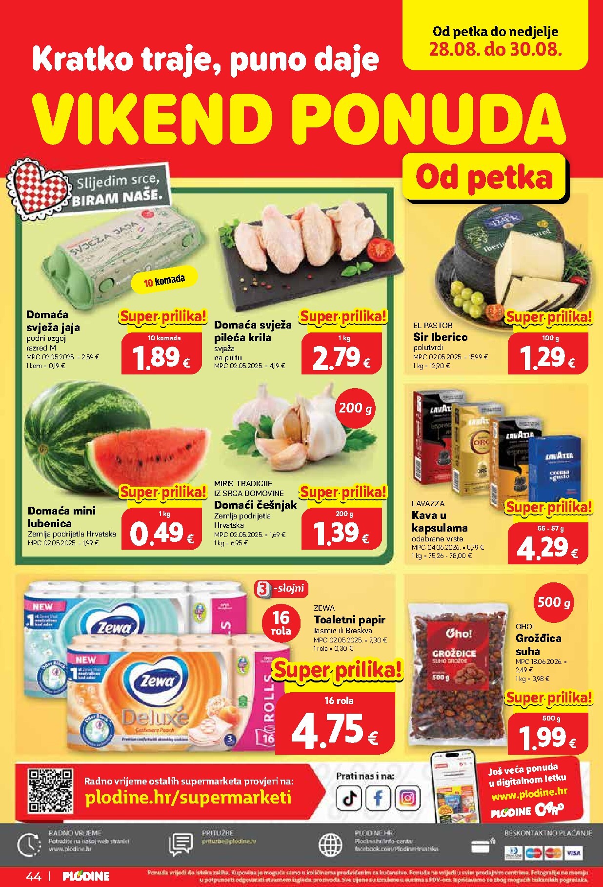 plodine - Novi Plodine katalog od srijede, 26.08.2026 do utorka, 01.09.2026 - page: 44