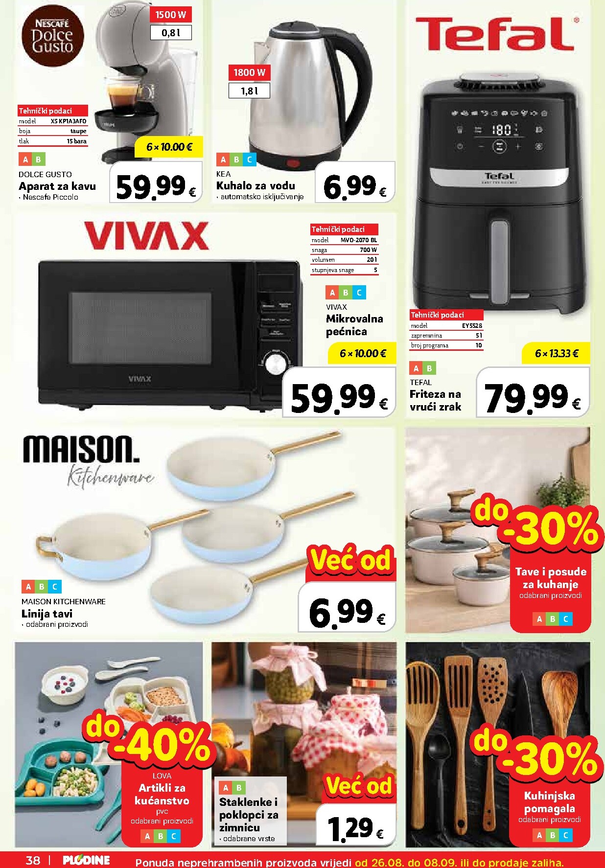 plodine - Novi Plodine katalog od srijede, 26.08.2026 do utorka, 01.09.2026 - page: 38