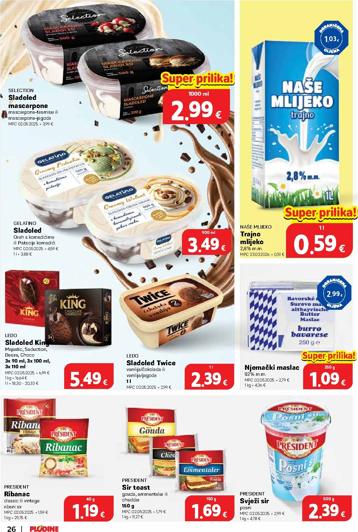 plodine - Novi Plodine katalog od srijede, 02.09.2026 do utorka, 08.09.2026 - page: 26