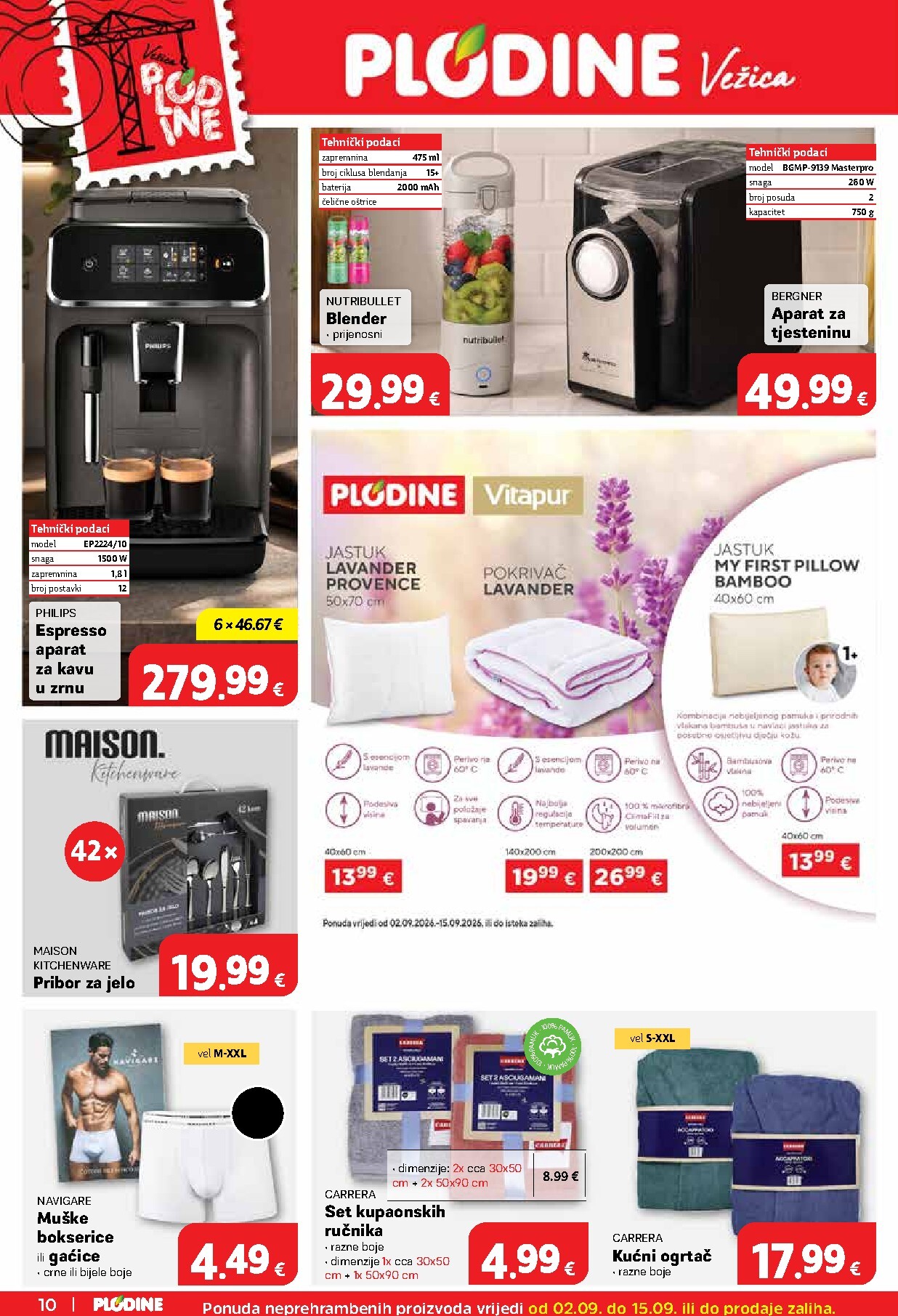 plodine - Novi Plodine - Vežica katalog od srijede, 02.09.2026 do utorka, 08.09.2026 - page: 10