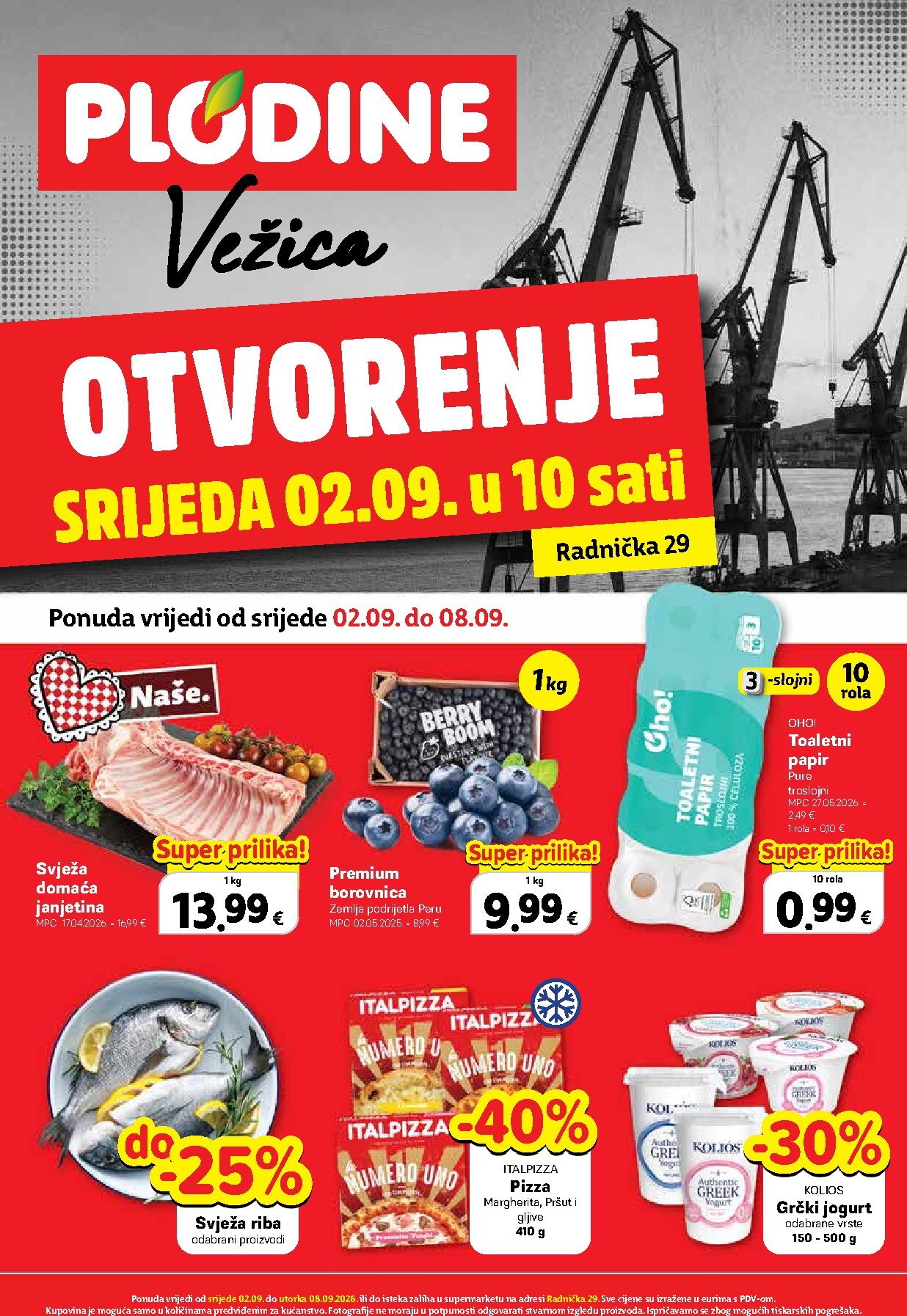 plodine - Novi Plodine - Vežica katalog od srijede, 02.09.2026 do utorka, 08.09.2026