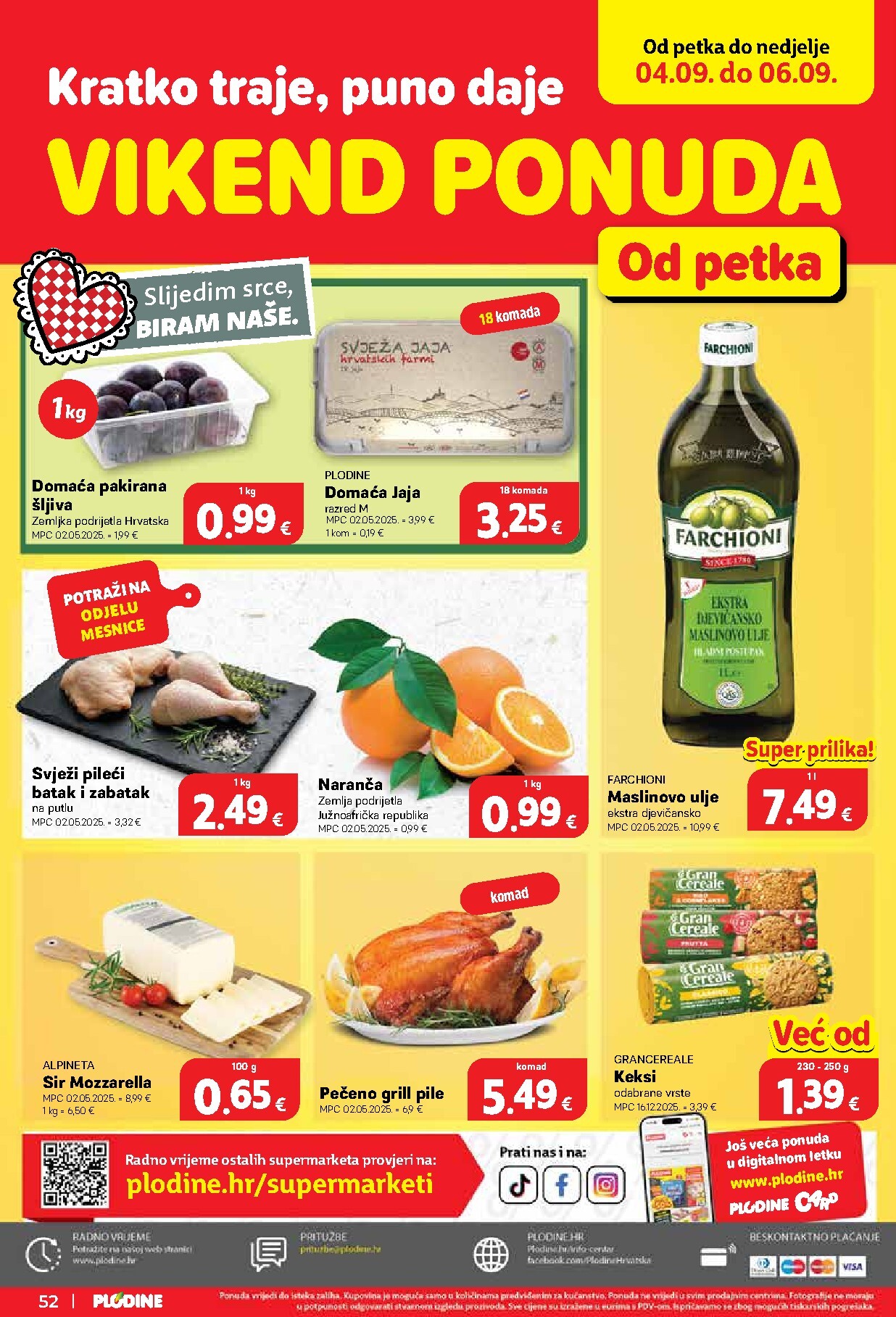plodine - Novi Plodine - Vežica katalog od srijede, 02.09.2026 do utorka, 08.09.2026 - page: 52