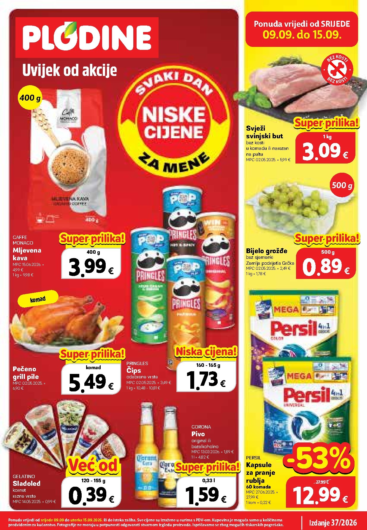 plodine - Novi Plodine katalog od srijede, 09.09.2026 do utorka, 15.09.2026