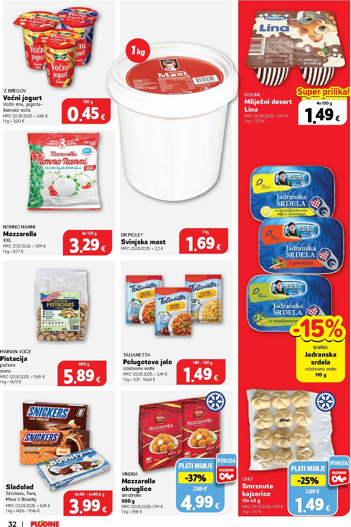 plodine - Novi Plodine - Samobor katalog od četvrtka, 10.09.2026 do utorka, 15.09.2026 - page: 32