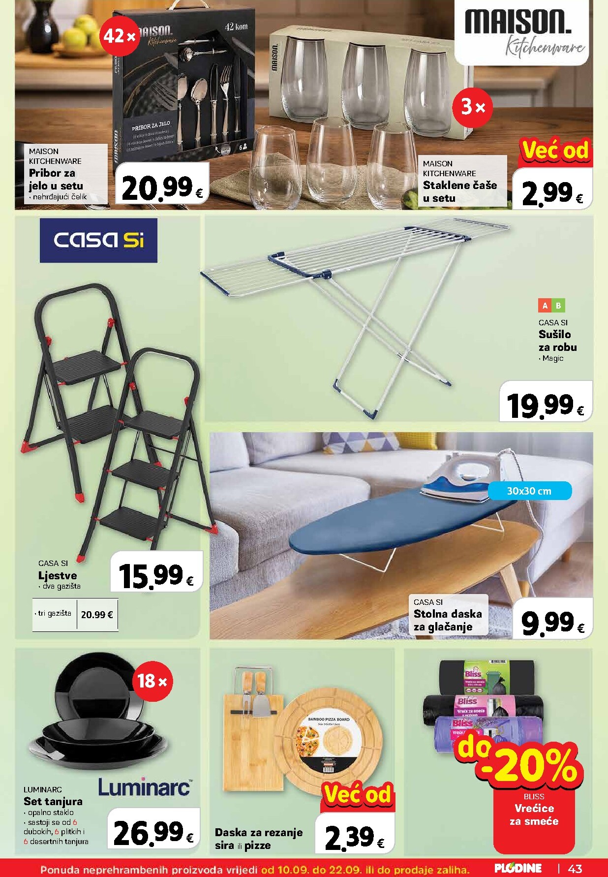 plodine - Novi Plodine - Samobor katalog od četvrtka, 10.09.2026 do utorka, 15.09.2026 - page: 43
