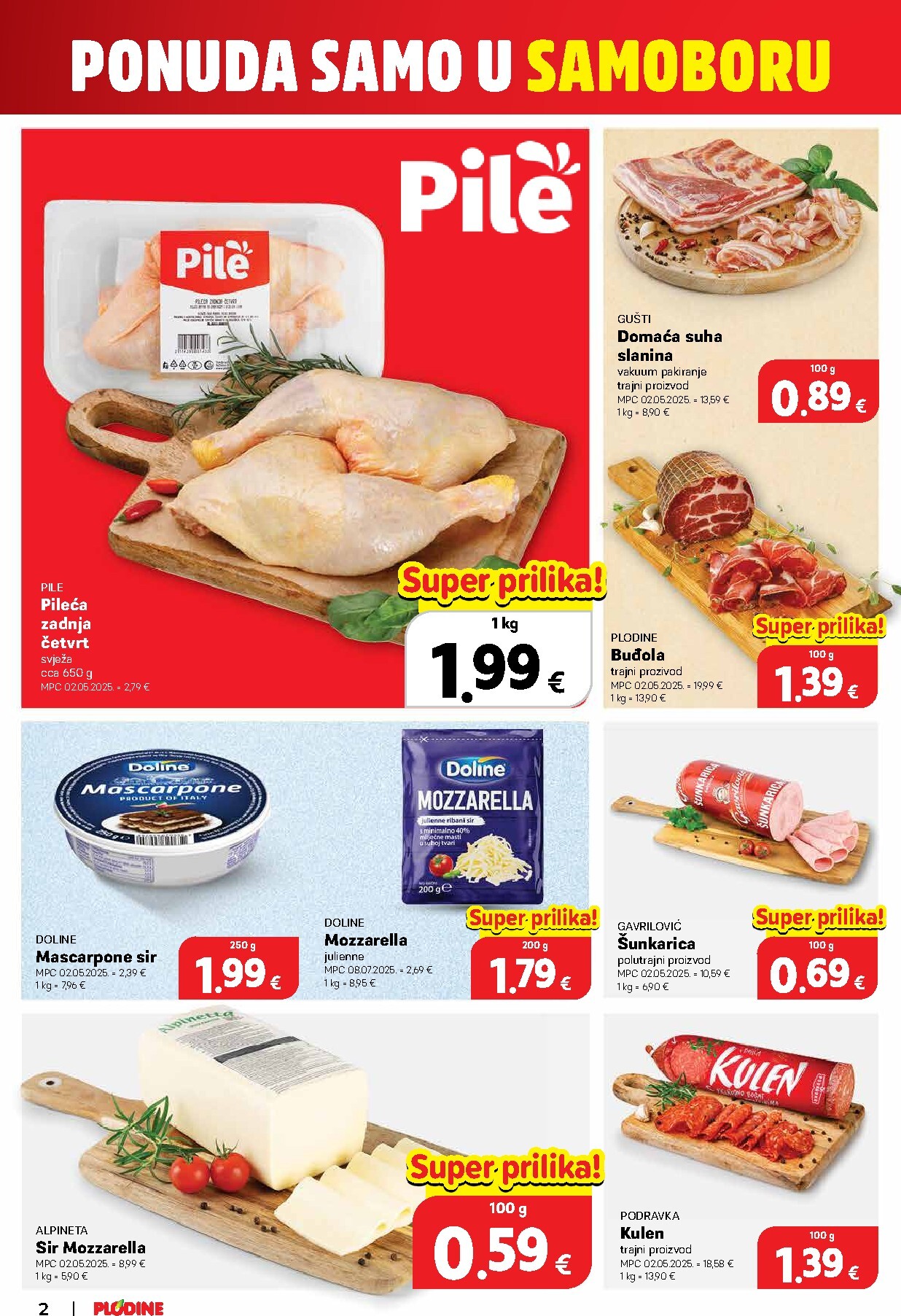 plodine - Novi Plodine - Samobor katalog od četvrtka, 10.09.2026 do utorka, 15.09.2026 - page: 2