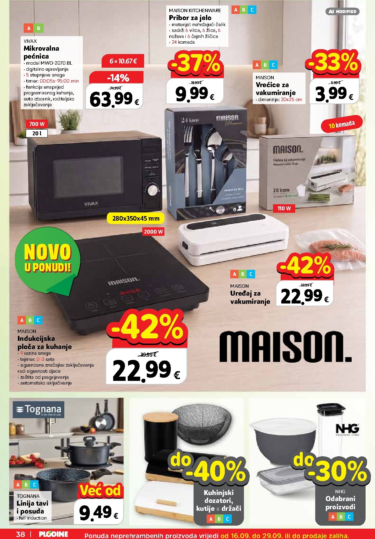 plodine - Novi Plodine katalog od srijede, 16.09.2026 do utorka, 22.09.2026 - page: 38