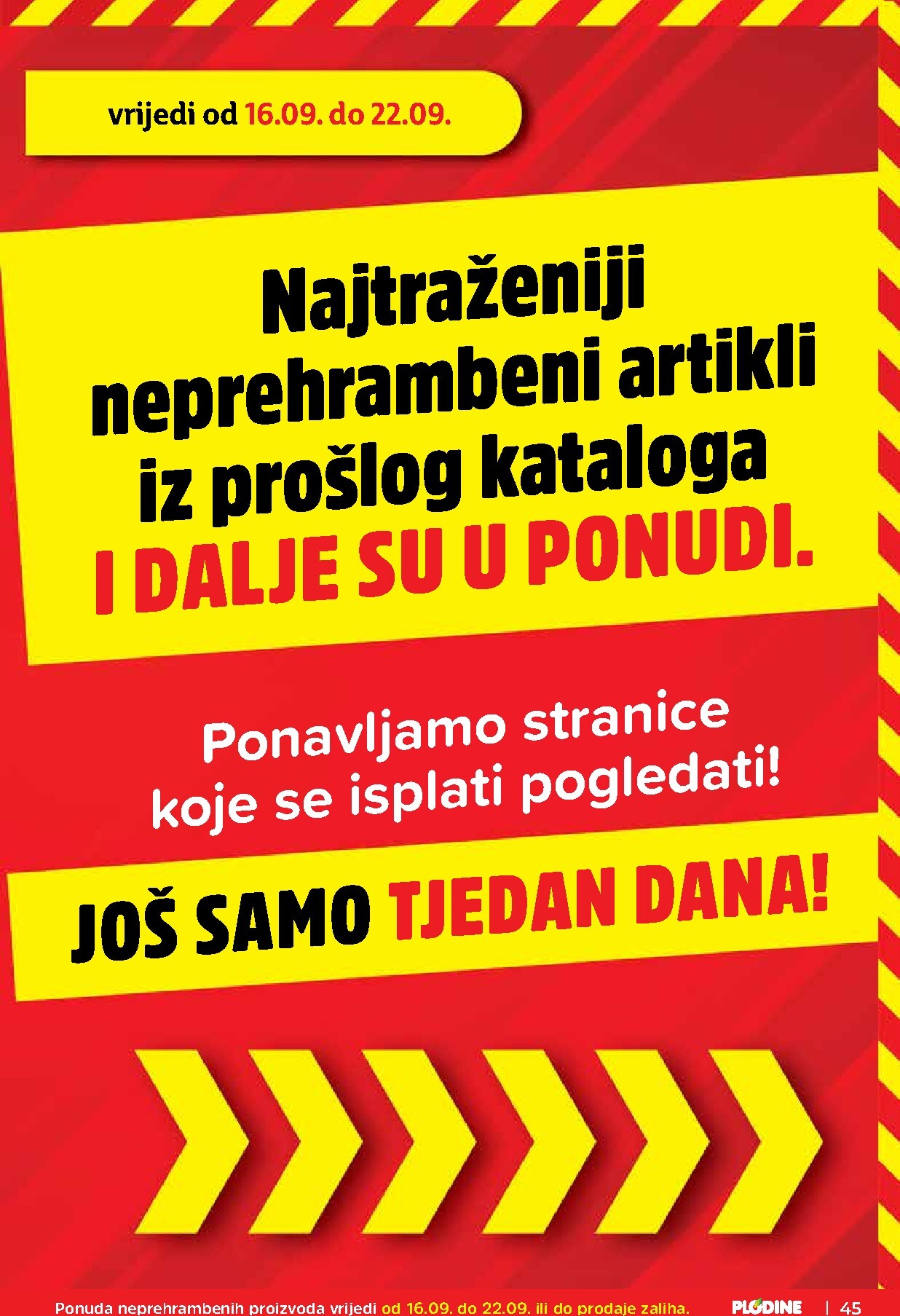 plodine - Novi Plodine katalog od srijede, 16.09.2026 do utorka, 22.09.2026 - page: 45