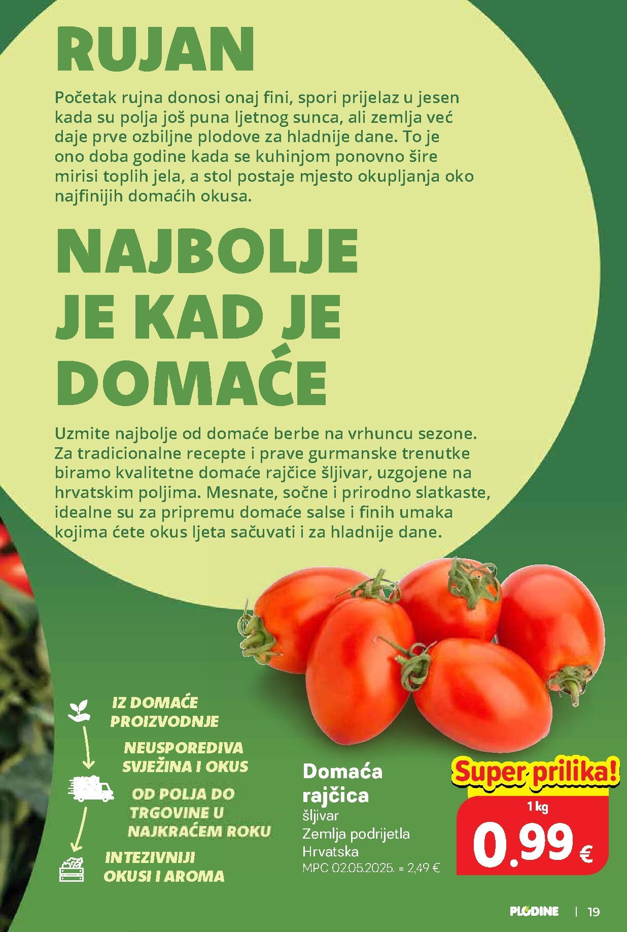 plodine - Novi Plodine katalog od srijede, 16.09.2026 do utorka, 22.09.2026 - page: 19