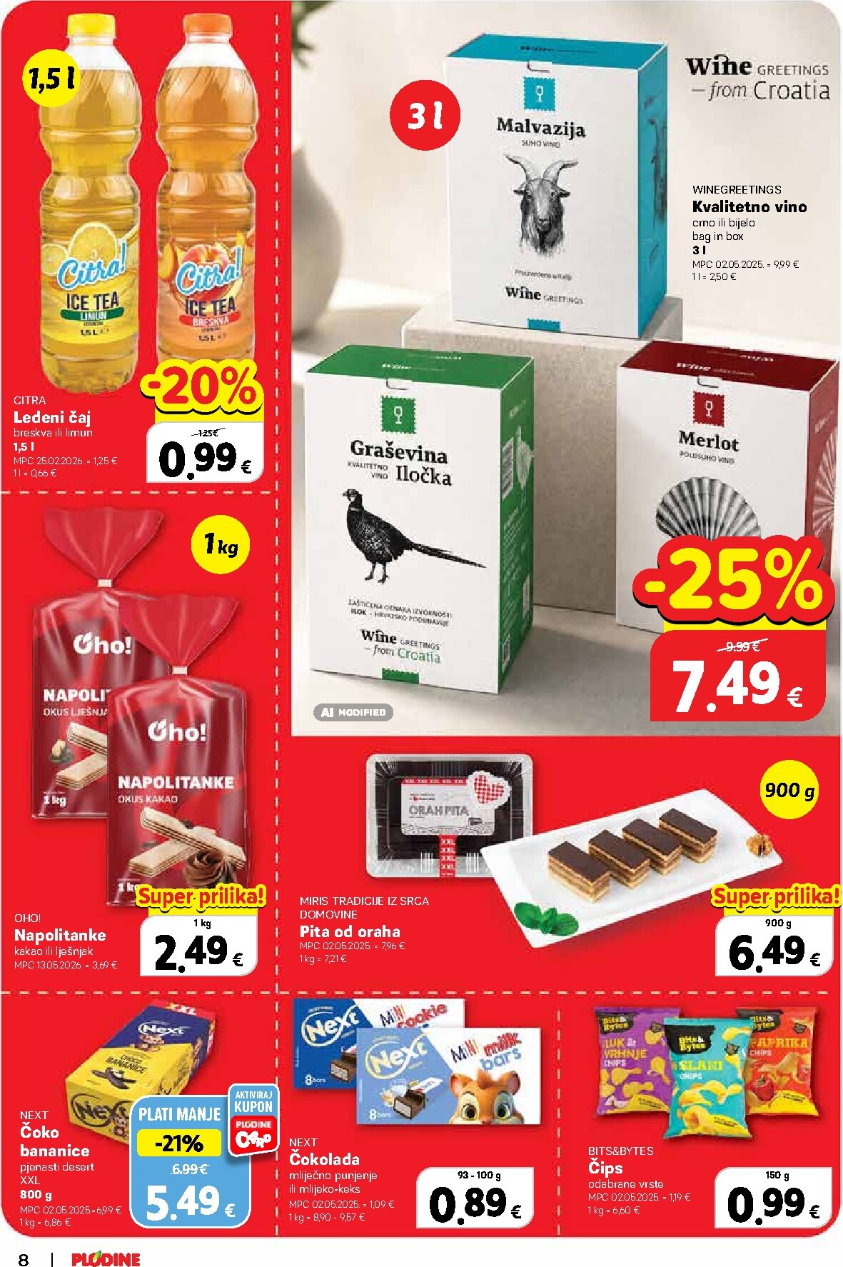 plodine - Novi Plodine katalog od srijede, 16.09.2026 do utorka, 22.09.2026 - page: 8