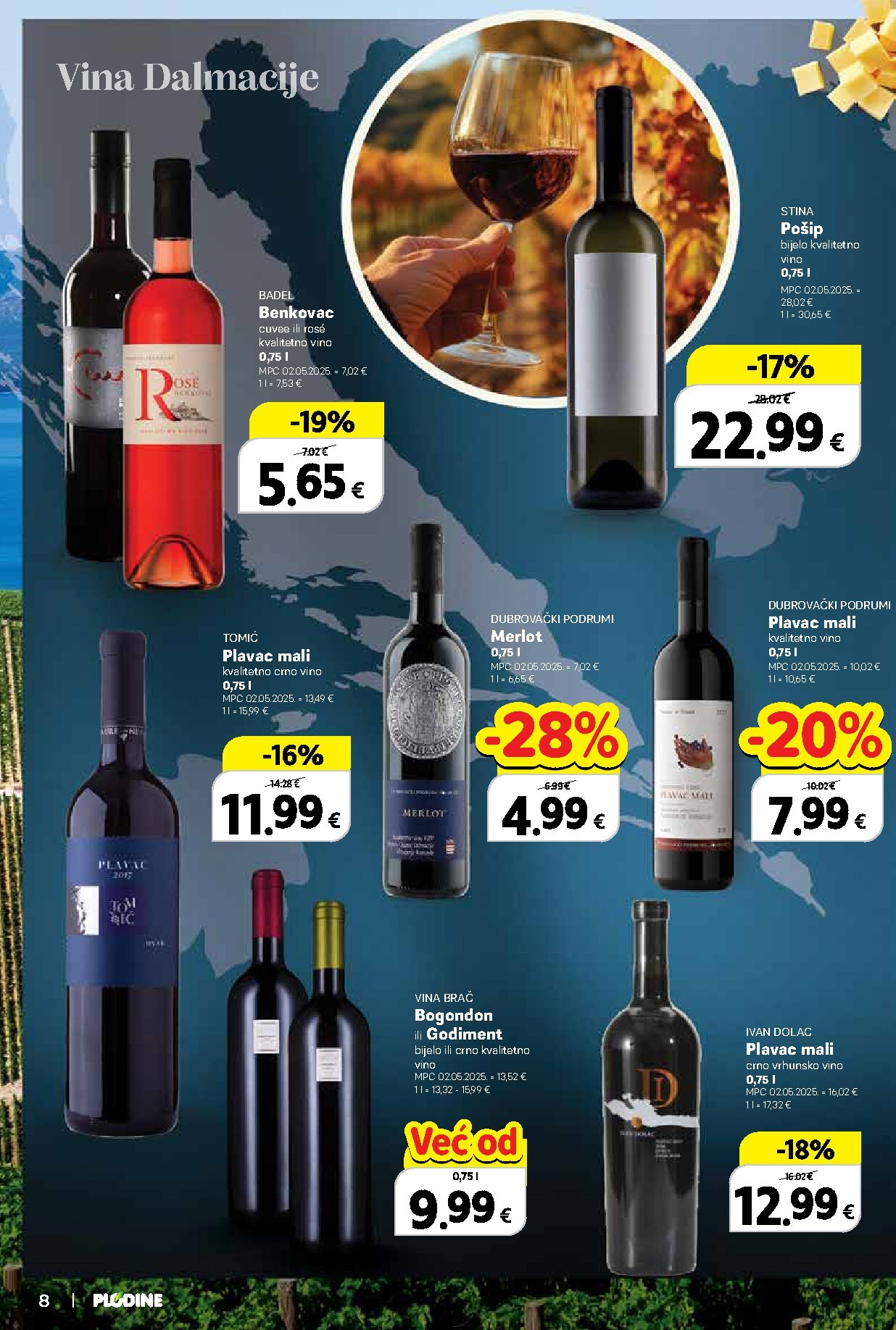 plodine - Novi Plodine - Vinski putopis katalog od četvrtka, 24.09.2026 do srijede, 07.10.2026 - page: 8