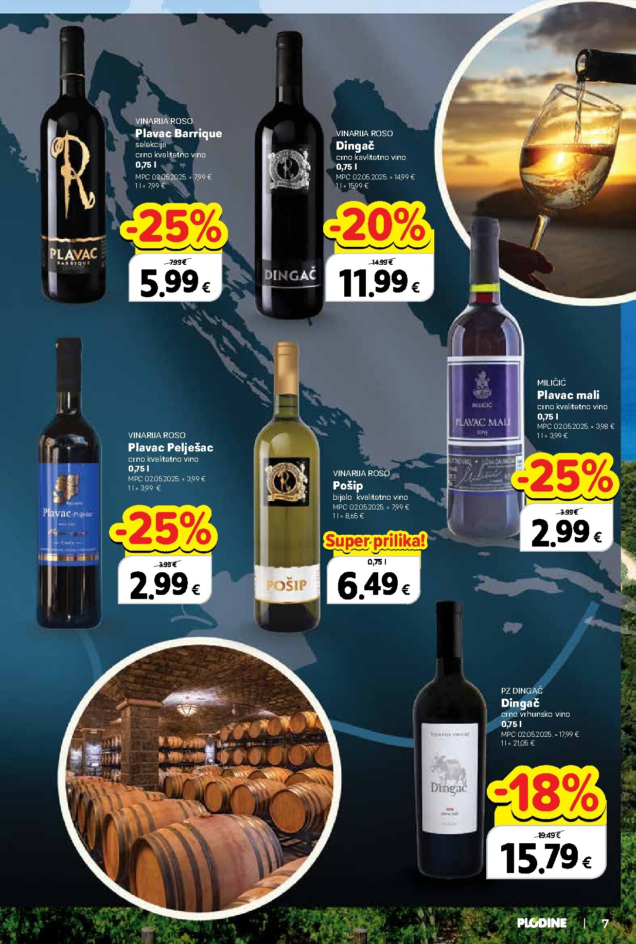 plodine - Novi Plodine - Vinski putopis katalog od četvrtka, 24.09.2026 do srijede, 07.10.2026 - page: 7