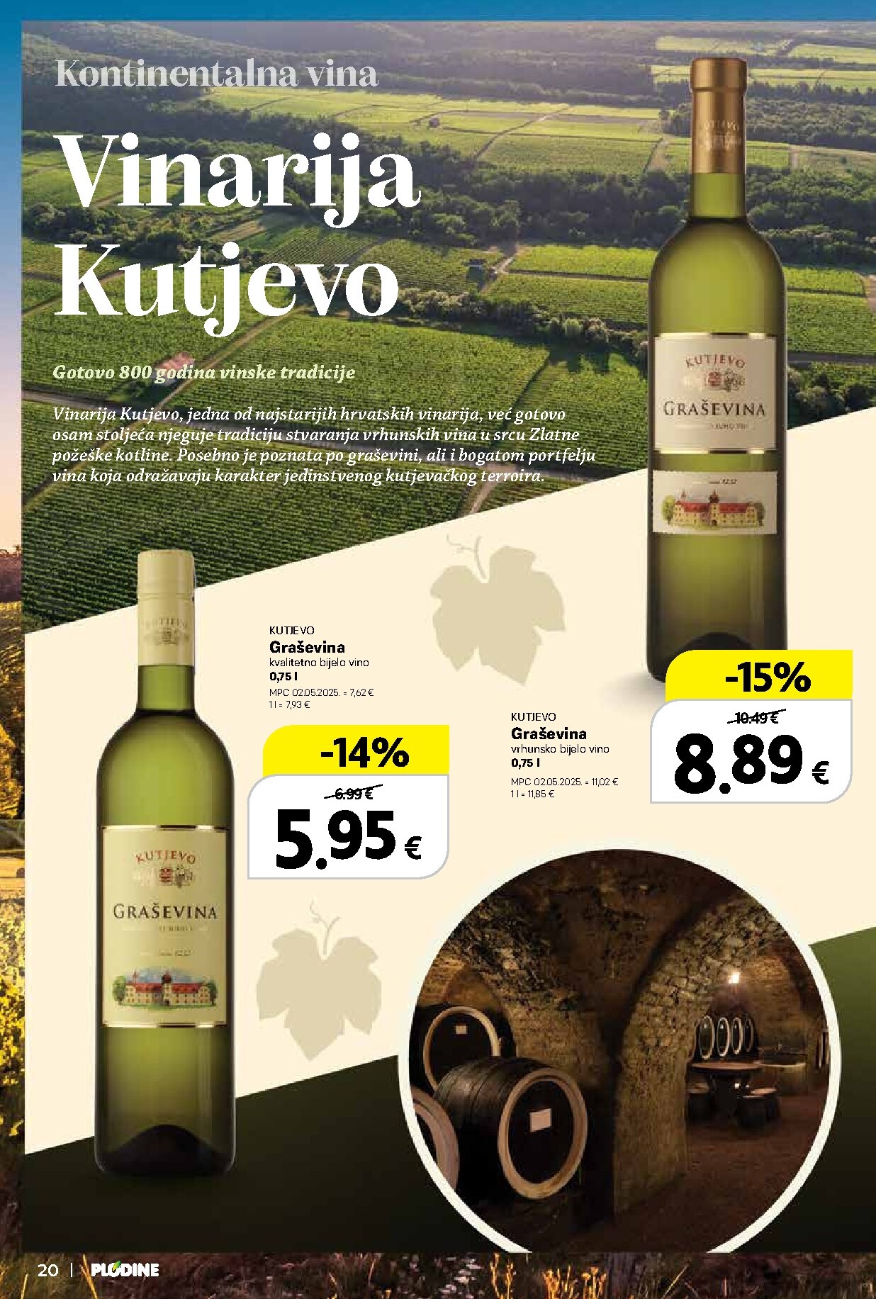 plodine - Novi Plodine - Vinski putopis katalog od četvrtka, 24.09.2026 do srijede, 07.10.2026 - page: 20