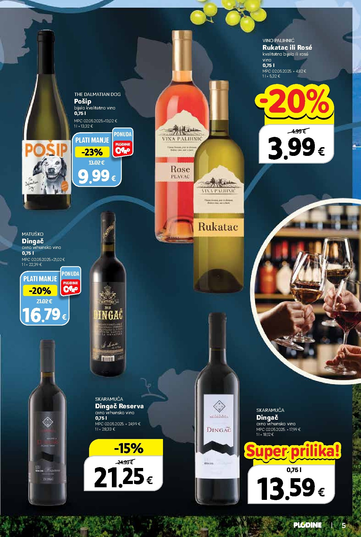 plodine - Novi Plodine - Vinski putopis katalog od četvrtka, 24.09.2026 do srijede, 07.10.2026 - page: 5