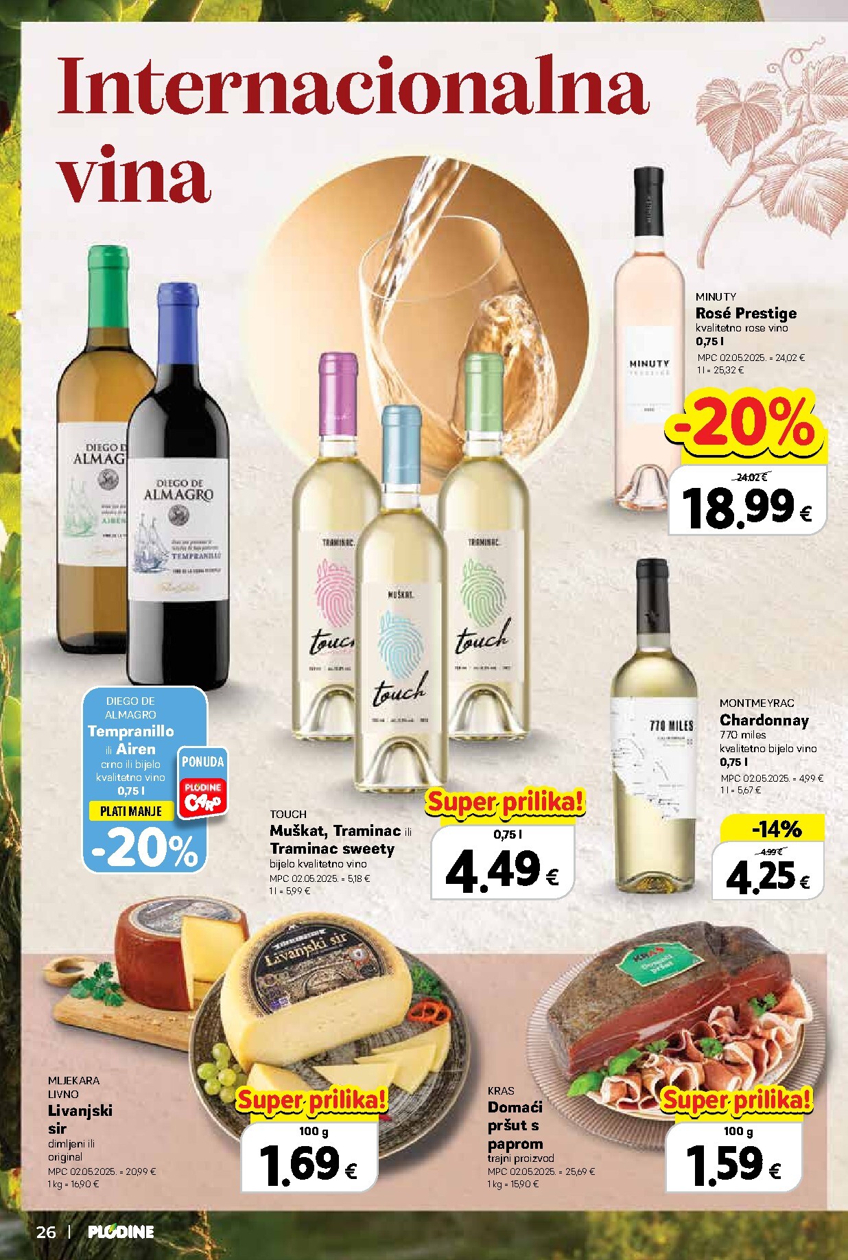 plodine - Novi Plodine - Vinski putopis katalog od četvrtka, 24.09.2026 do srijede, 07.10.2026 - page: 26