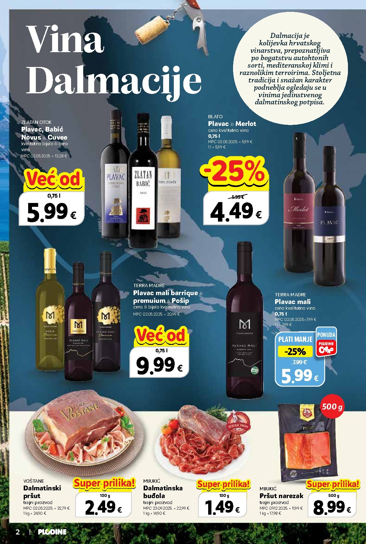 plodine - Novi Plodine - Vinski putopis katalog od četvrtka, 24.09.2026 do srijede, 07.10.2026 - page: 2