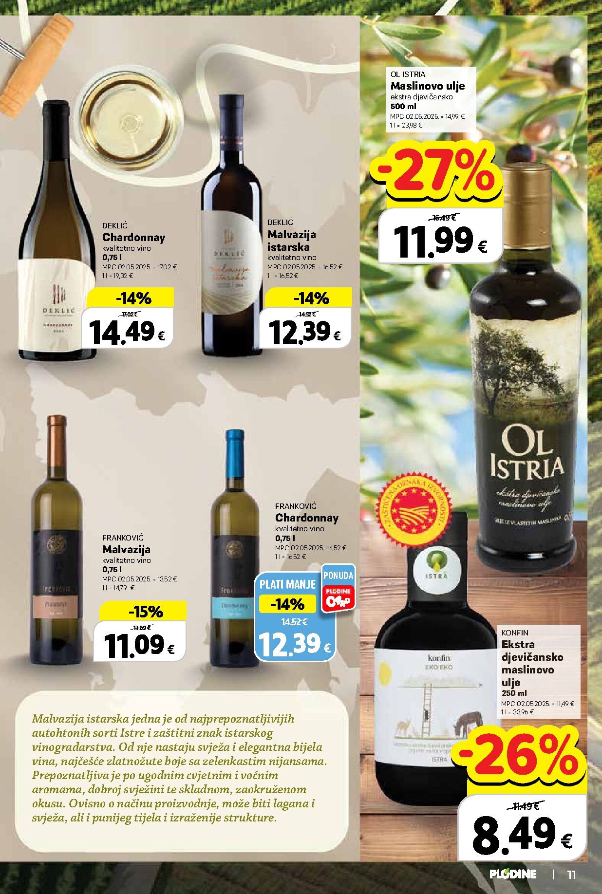 plodine - Novi Plodine - Vinski putopis katalog od četvrtka, 24.09.2026 do srijede, 07.10.2026 - page: 11