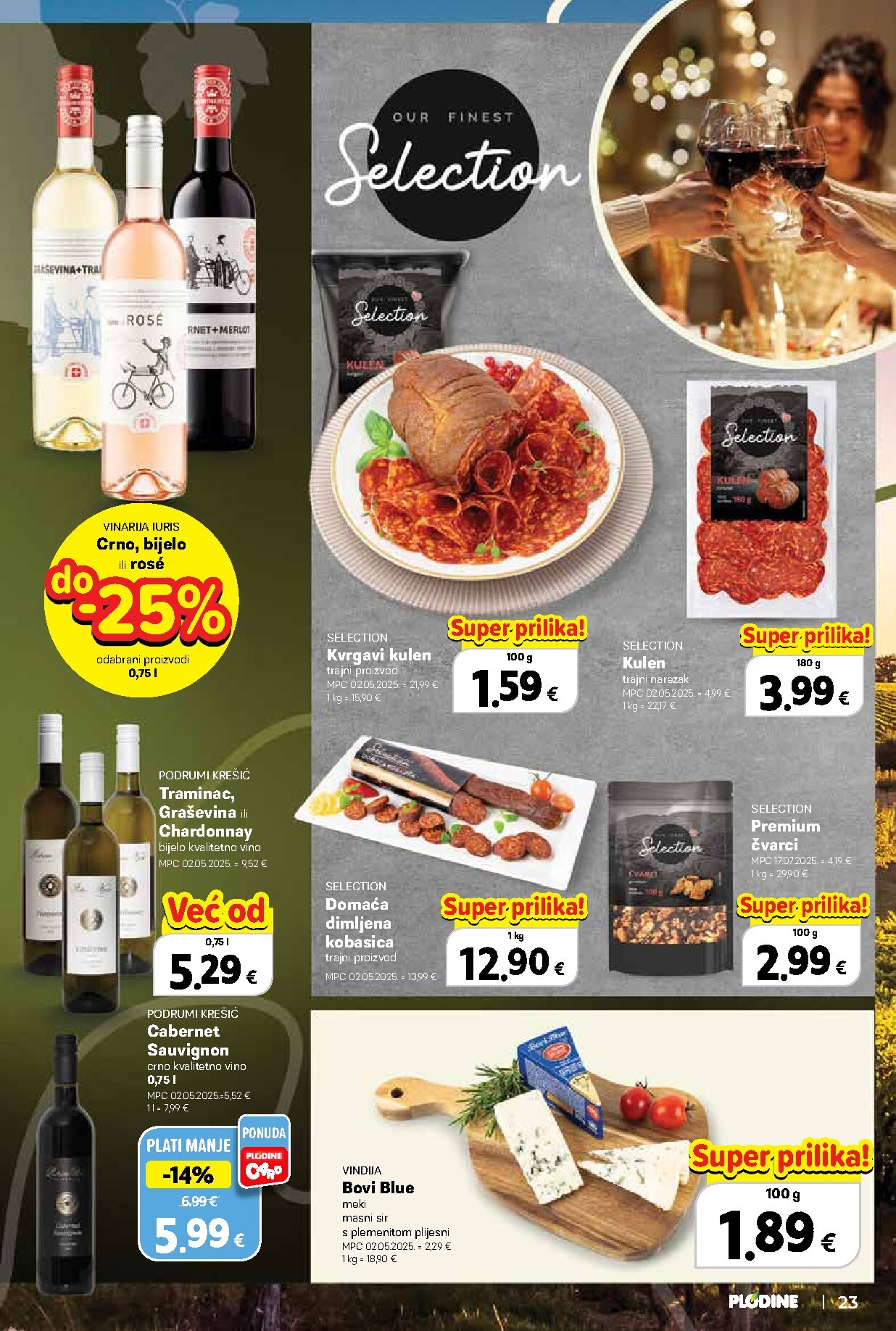 plodine - Novi Plodine - Vinski putopis katalog od četvrtka, 24.09.2026 do srijede, 07.10.2026 - page: 23