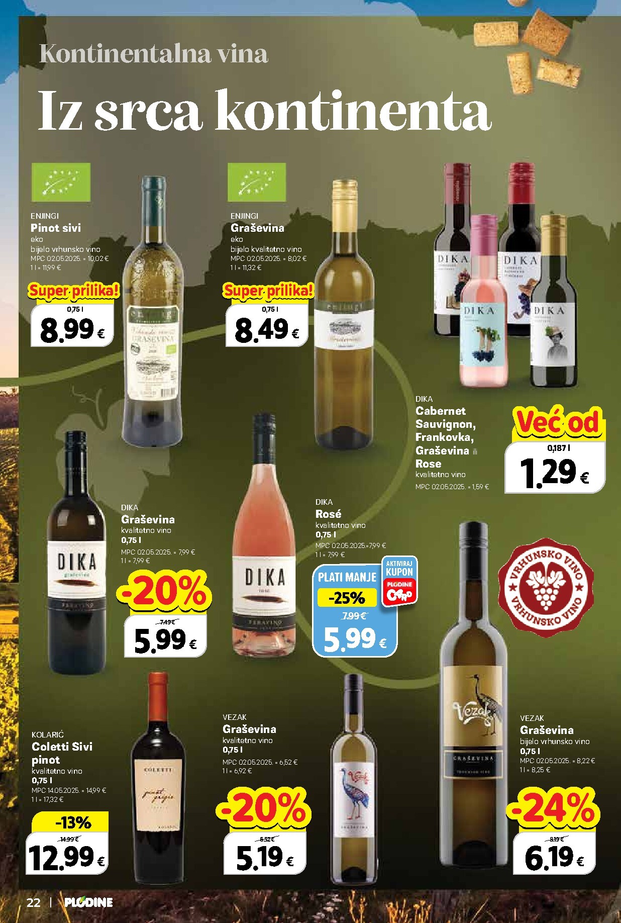 plodine - Novi Plodine - Vinski putopis katalog od četvrtka, 24.09.2026 do srijede, 07.10.2026 - page: 22