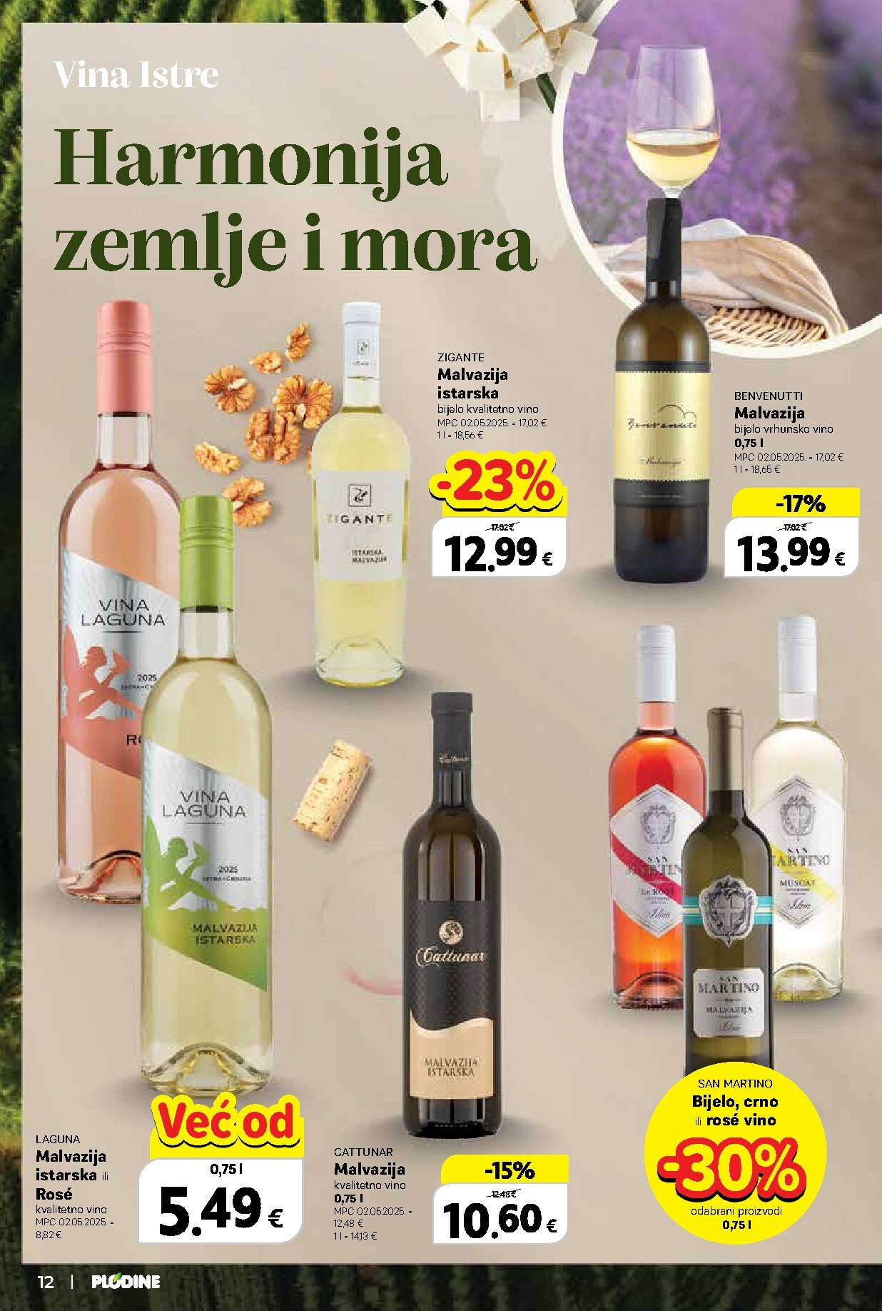plodine - Novi Plodine - Vinski putopis katalog od četvrtka, 24.09.2026 do srijede, 07.10.2026 - page: 12