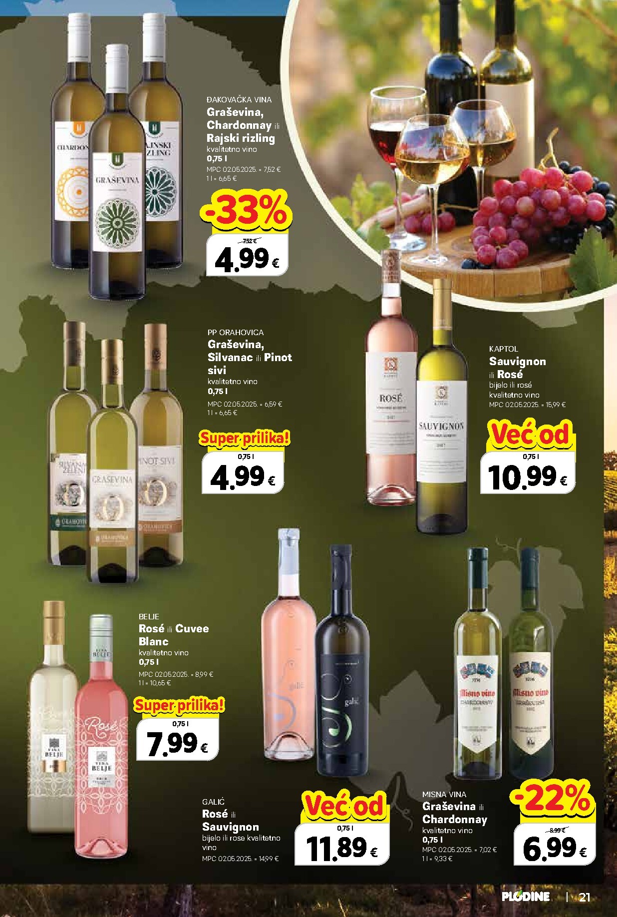 plodine - Novi Plodine - Vinski putopis katalog od četvrtka, 24.09.2026 do srijede, 07.10.2026 - page: 21