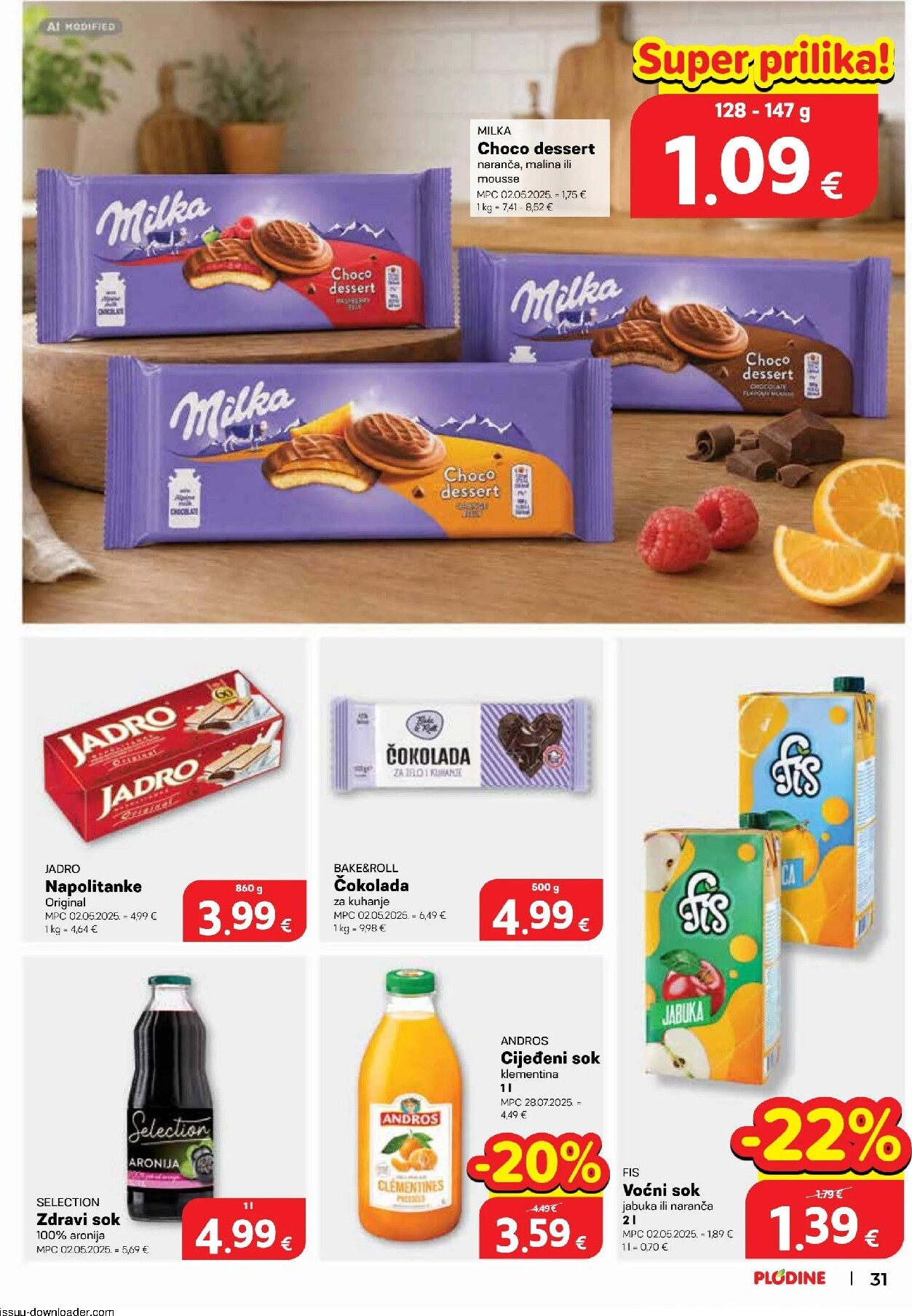 plodine - Novi Plodine katalog od srijede, 23.09.2026 do utorka, 29.09.2026 - page: 31