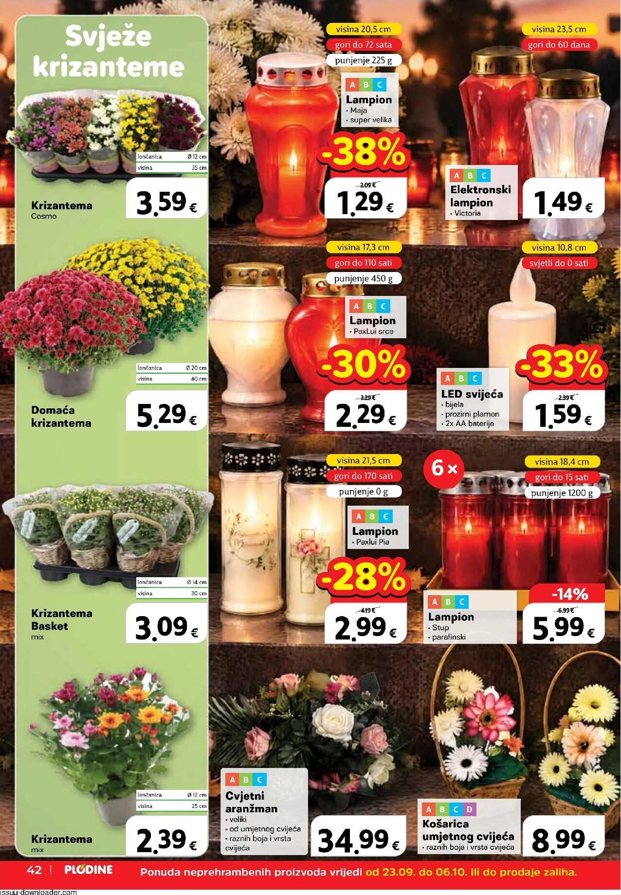 plodine - Novi Plodine katalog od srijede, 23.09.2026 do utorka, 29.09.2026 - page: 42