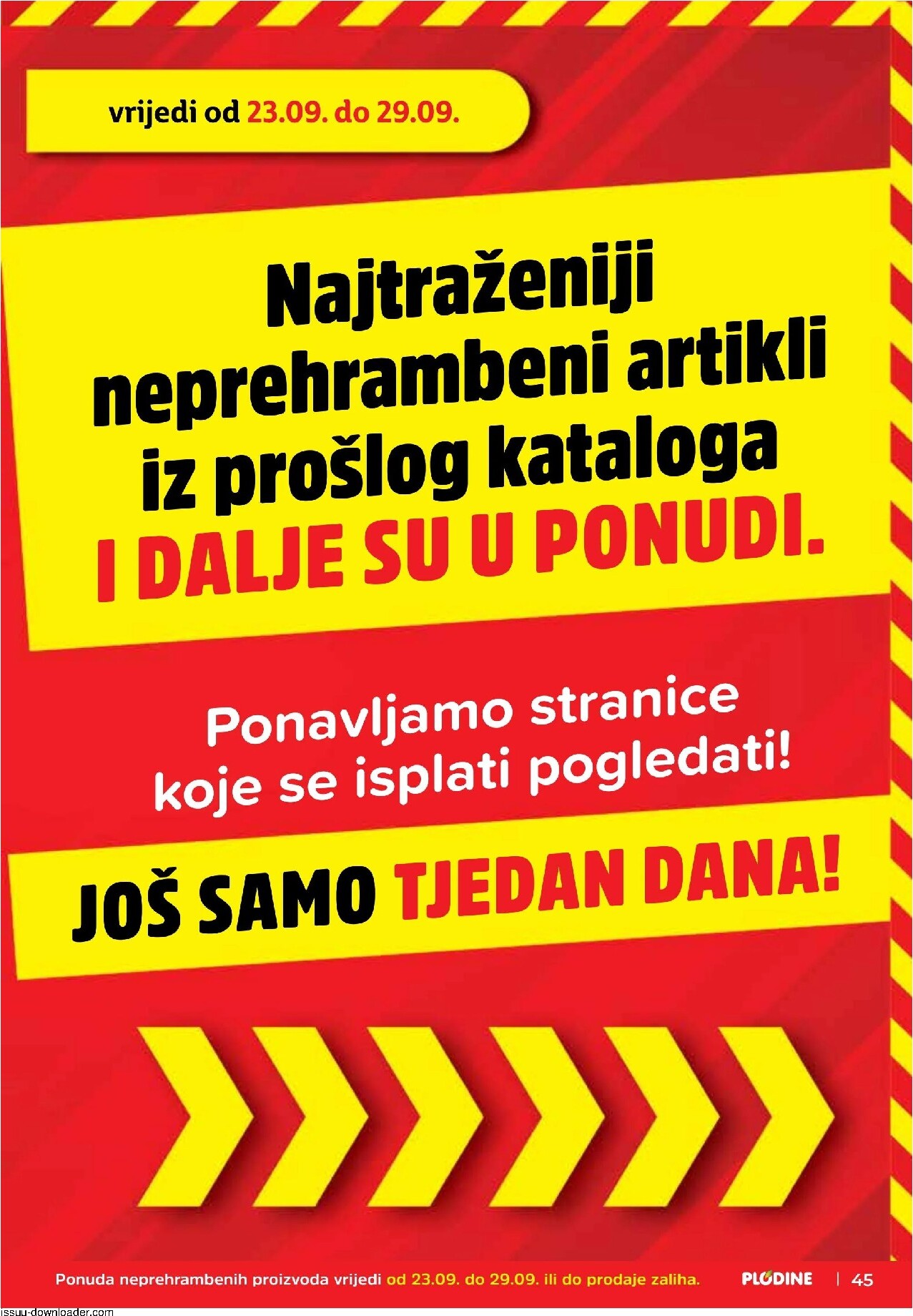 plodine - Novi Plodine katalog od srijede, 23.09.2026 do utorka, 29.09.2026 - page: 45