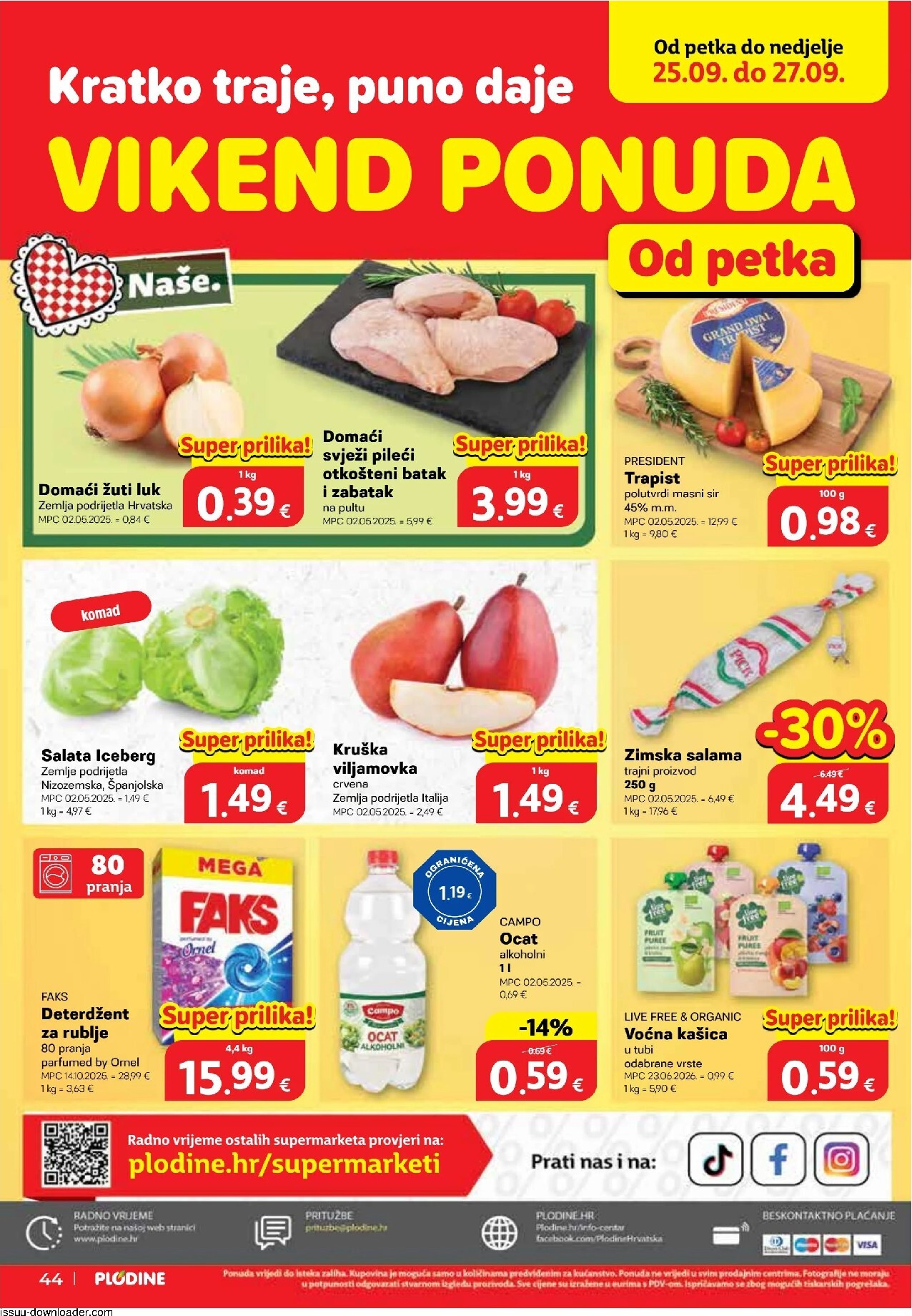 plodine - Novi Plodine katalog od srijede, 23.09.2026 do utorka, 29.09.2026 - page: 44