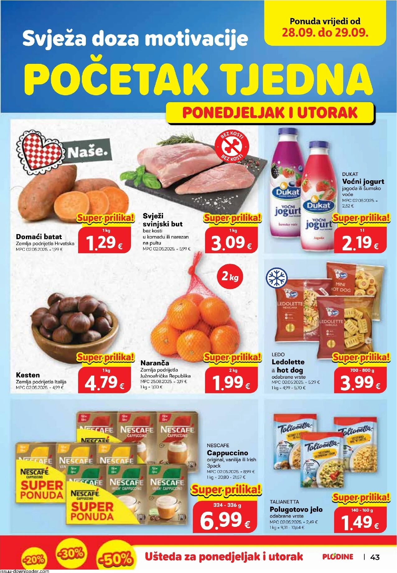 plodine - Novi Plodine katalog od srijede, 23.09.2026 do utorka, 29.09.2026 - page: 43