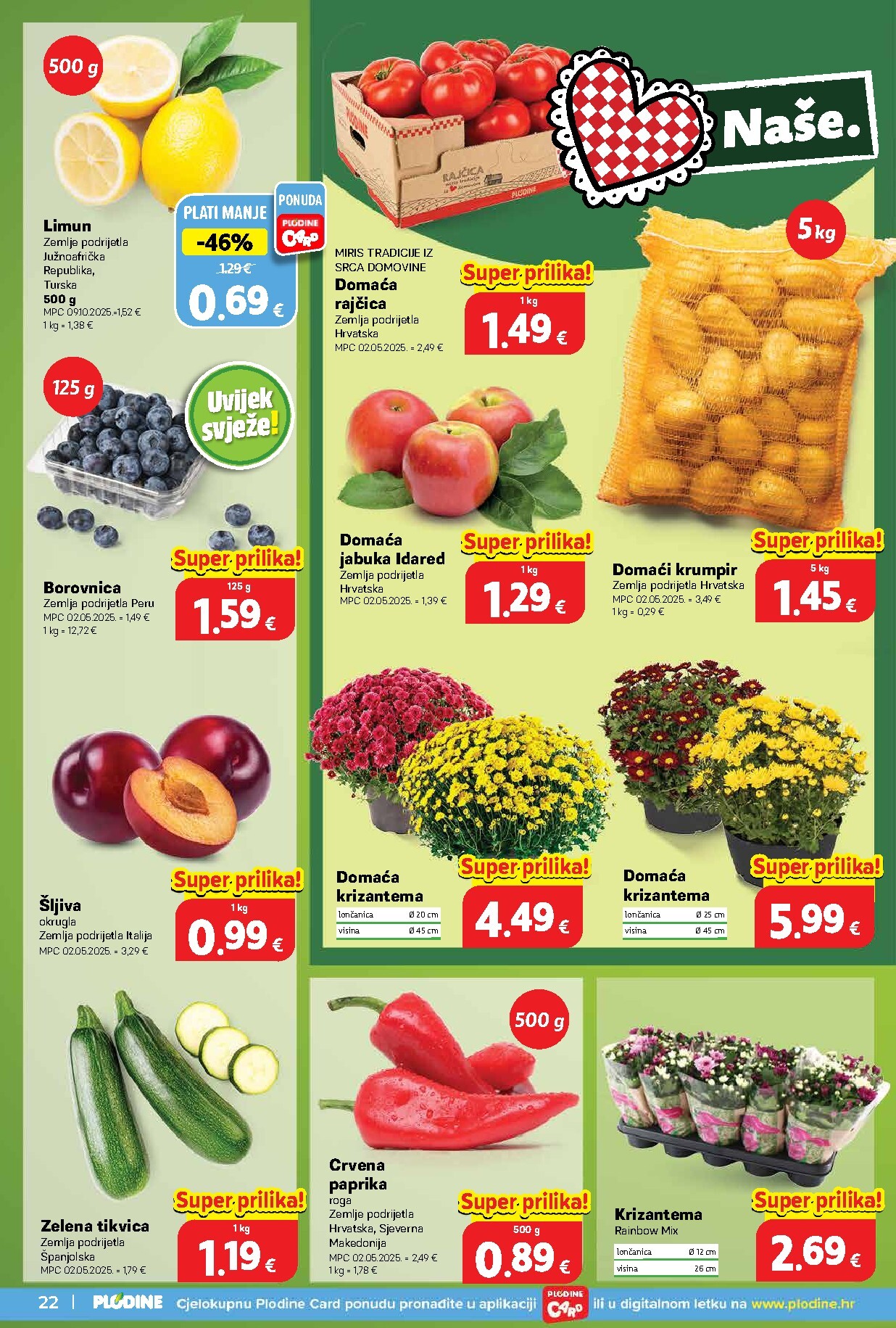 plodine - Novi Plodine katalog od srijede, 30.09.2026 do utorka, 06.10.2026 - page: 22
