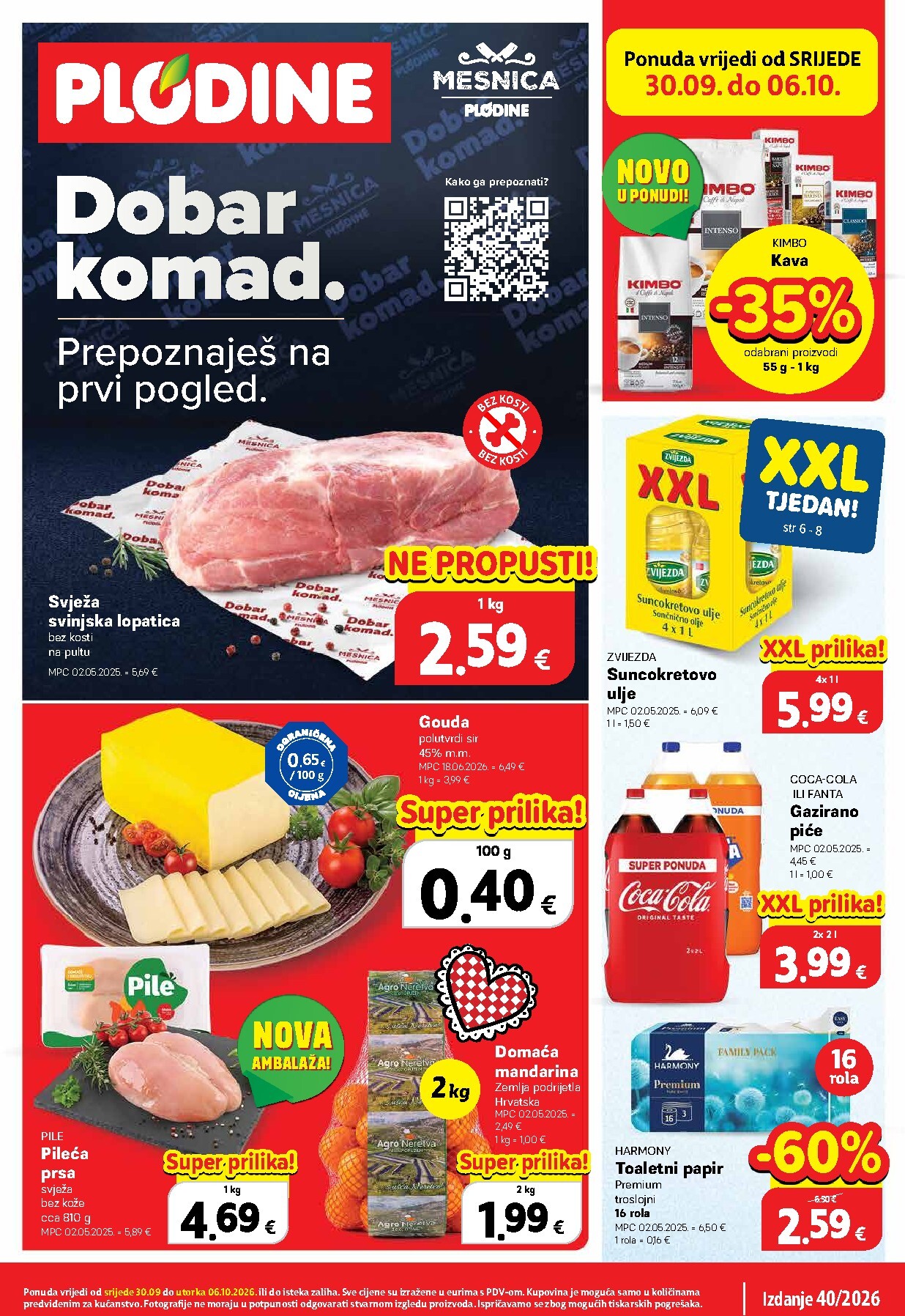 plodine - Novi Plodine katalog od srijede, 30.09.2026 do utorka, 06.10.2026