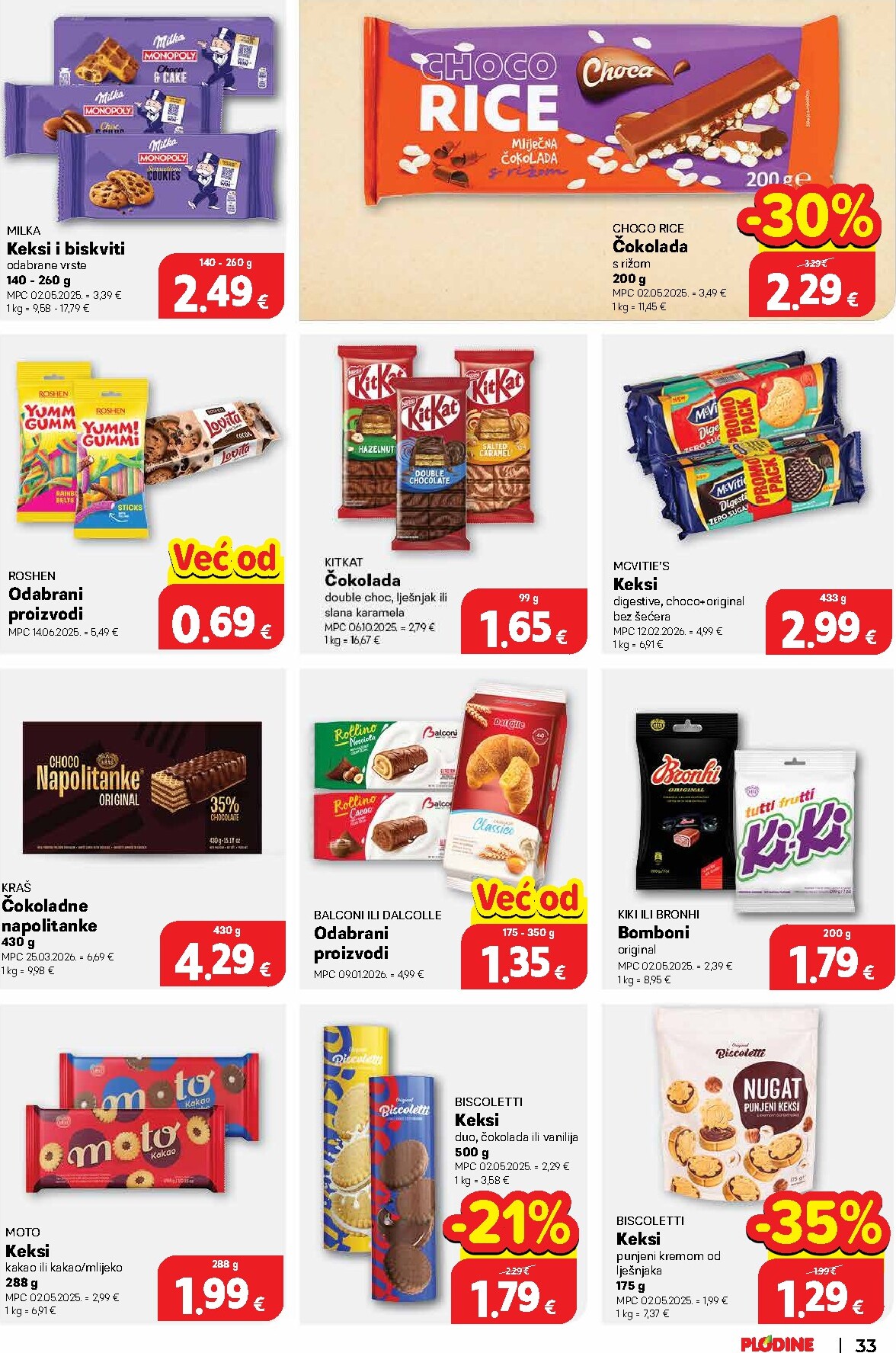 plodine - Novi Plodine katalog od srijede, 30.09.2026 do utorka, 06.10.2026 - page: 33