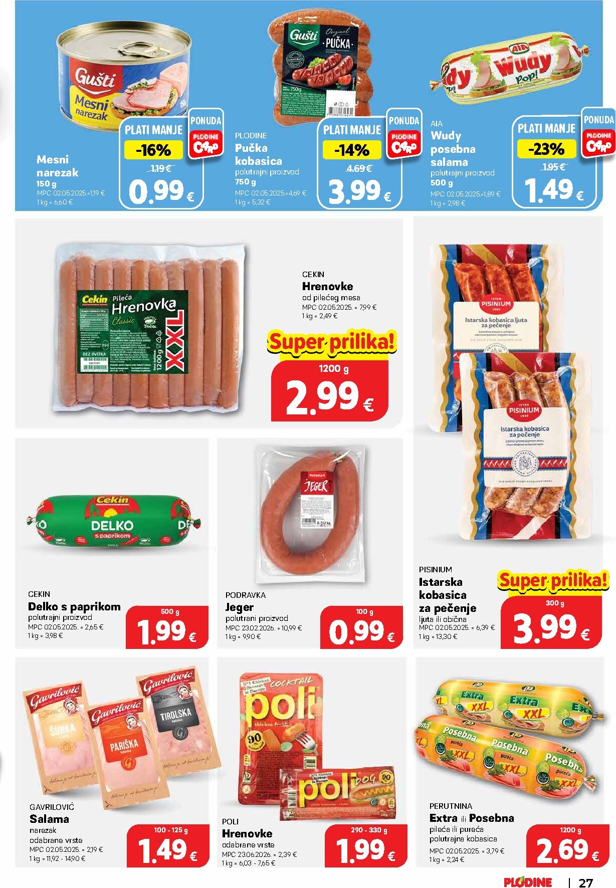 plodine - Novi Plodine katalog od srijede, 30.09.2026 do utorka, 06.10.2026 - page: 27