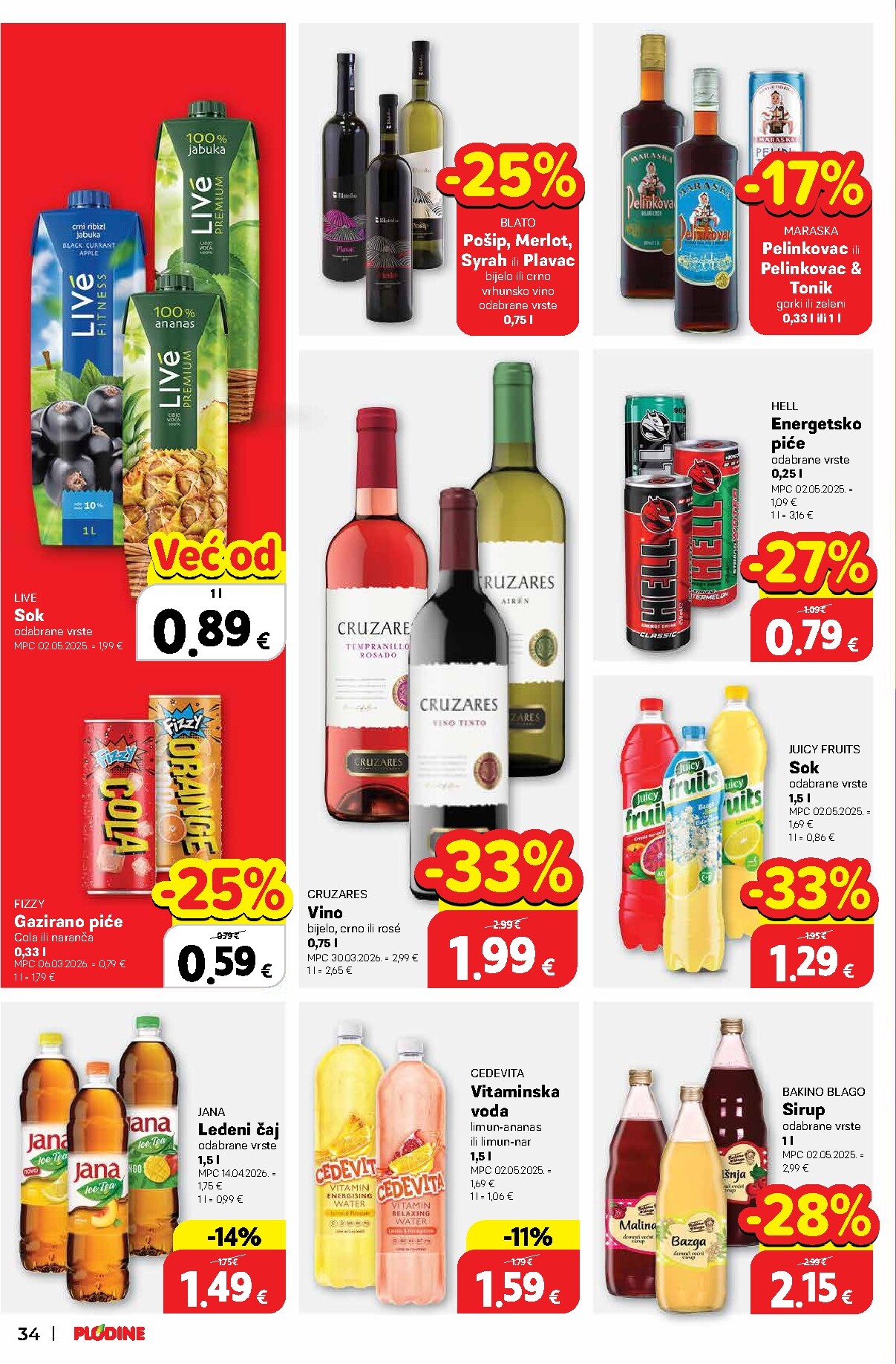 plodine - Novi Plodine katalog od srijede, 07.10.2026 do utorka, 13.10.2026 - page: 34