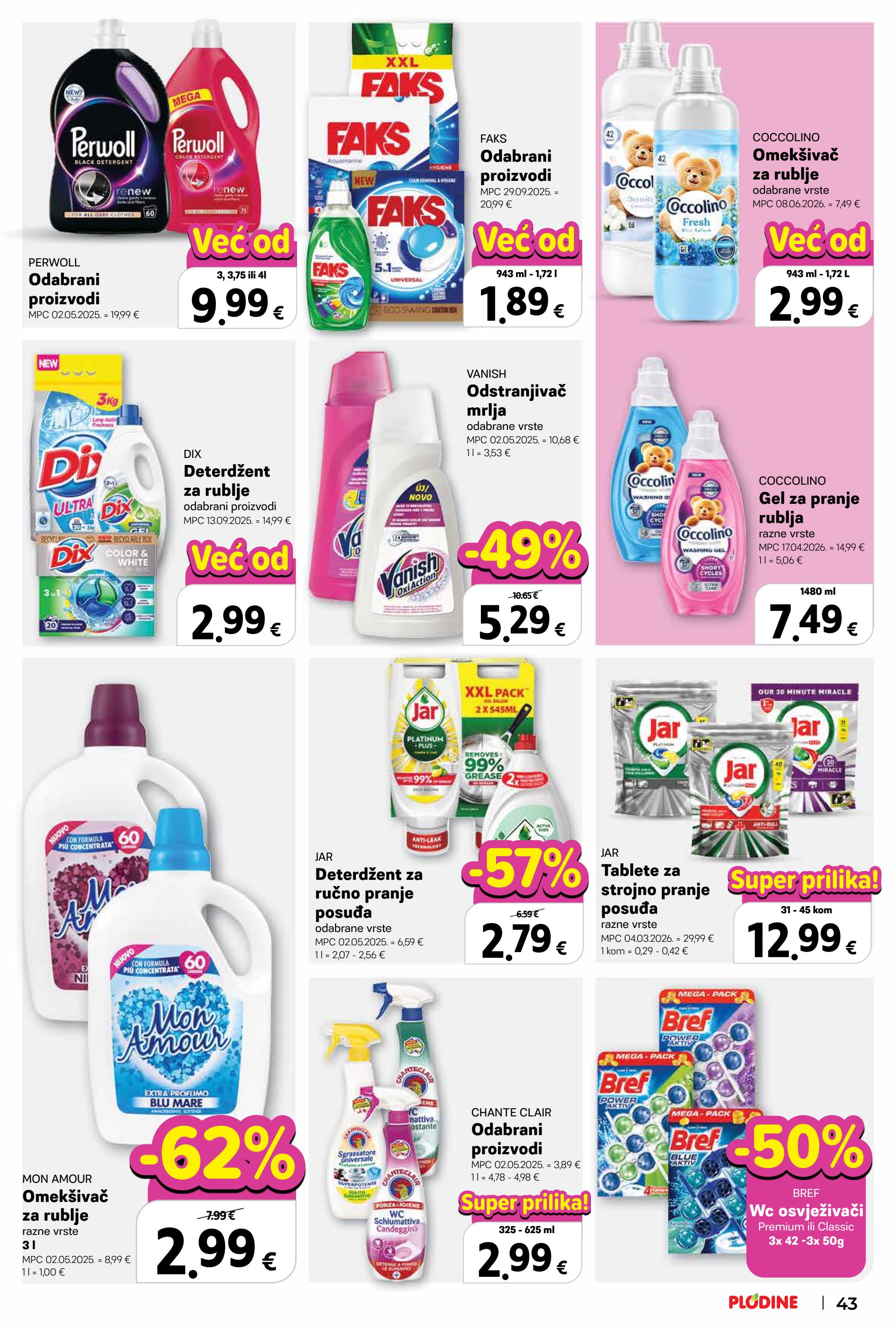 plodine - Novi Plodine katalog od srijede, 14.10.2026 do utorka, 20.10.2026 - page: 43