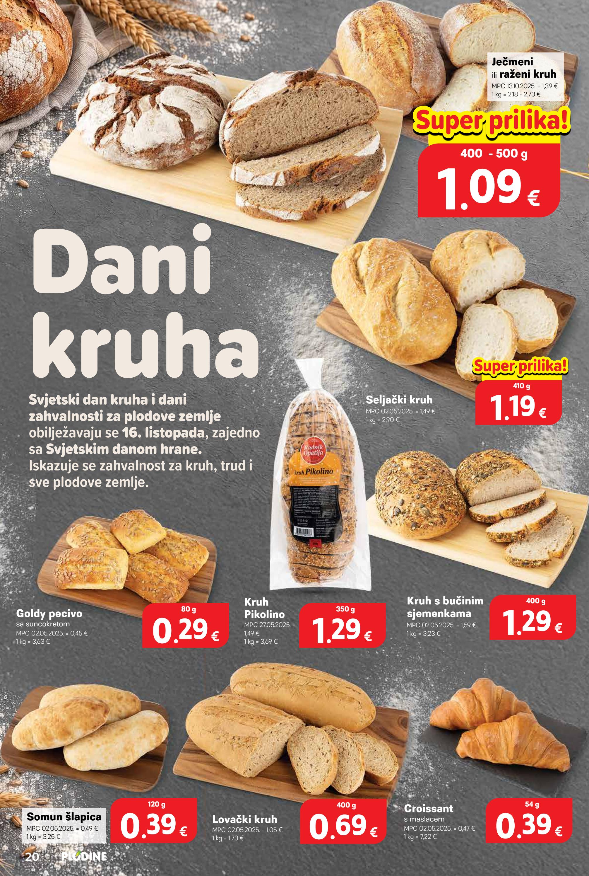 plodine - Novi Plodine katalog od srijede, 14.10.2026 do utorka, 20.10.2026 - page: 20