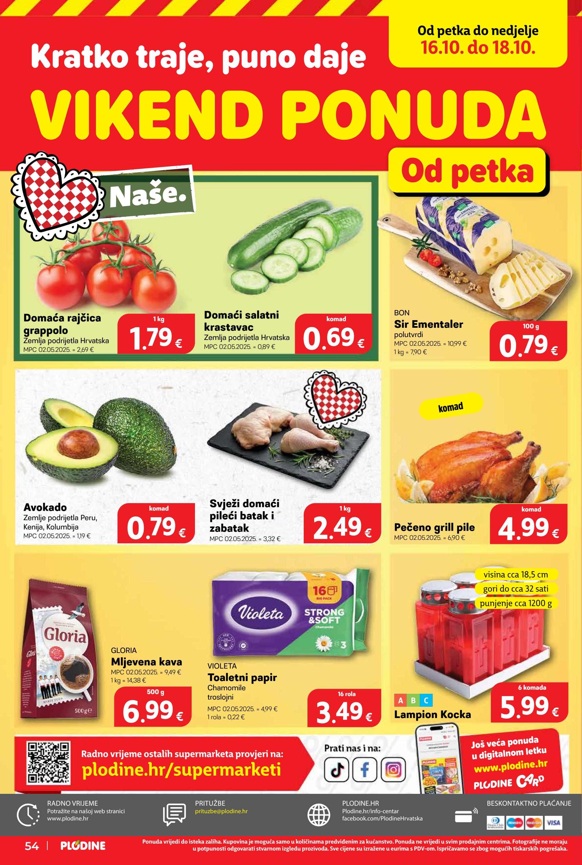 plodine - Novi Plodine katalog od srijede, 14.10.2026 do utorka, 20.10.2026 - page: 54