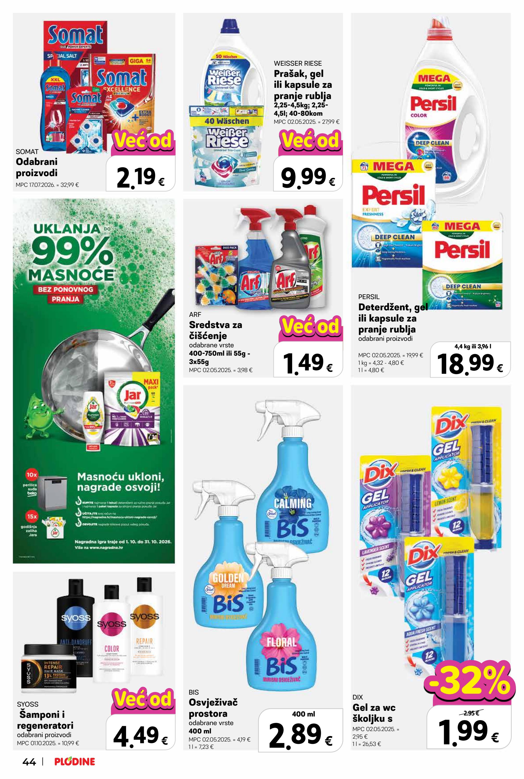 plodine - Novi Plodine katalog od srijede, 14.10.2026 do utorka, 20.10.2026 - page: 44