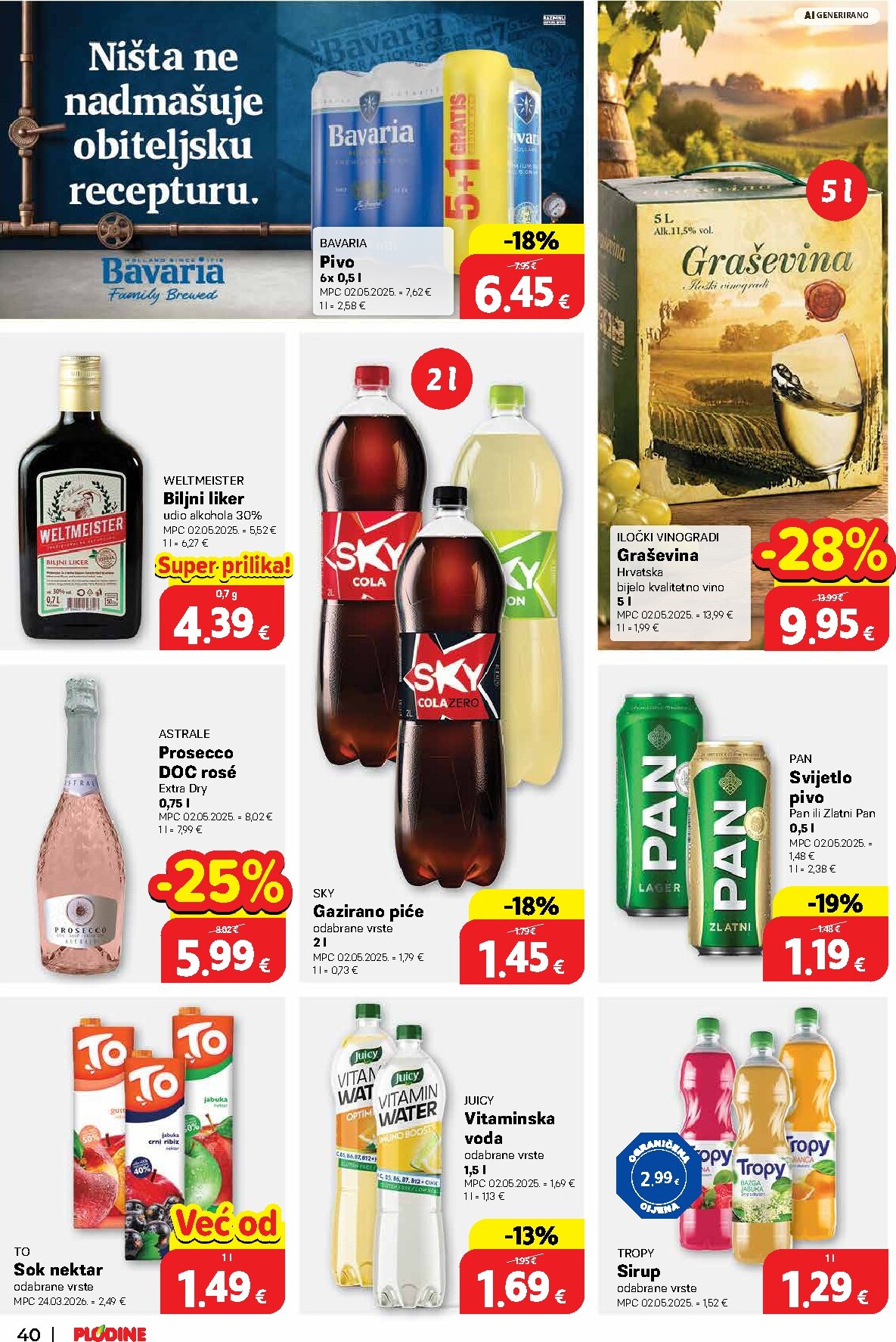 plodine - Novi Plodine katalog od srijede, 21.10.2026 do utorka, 27.10.2026 - page: 40