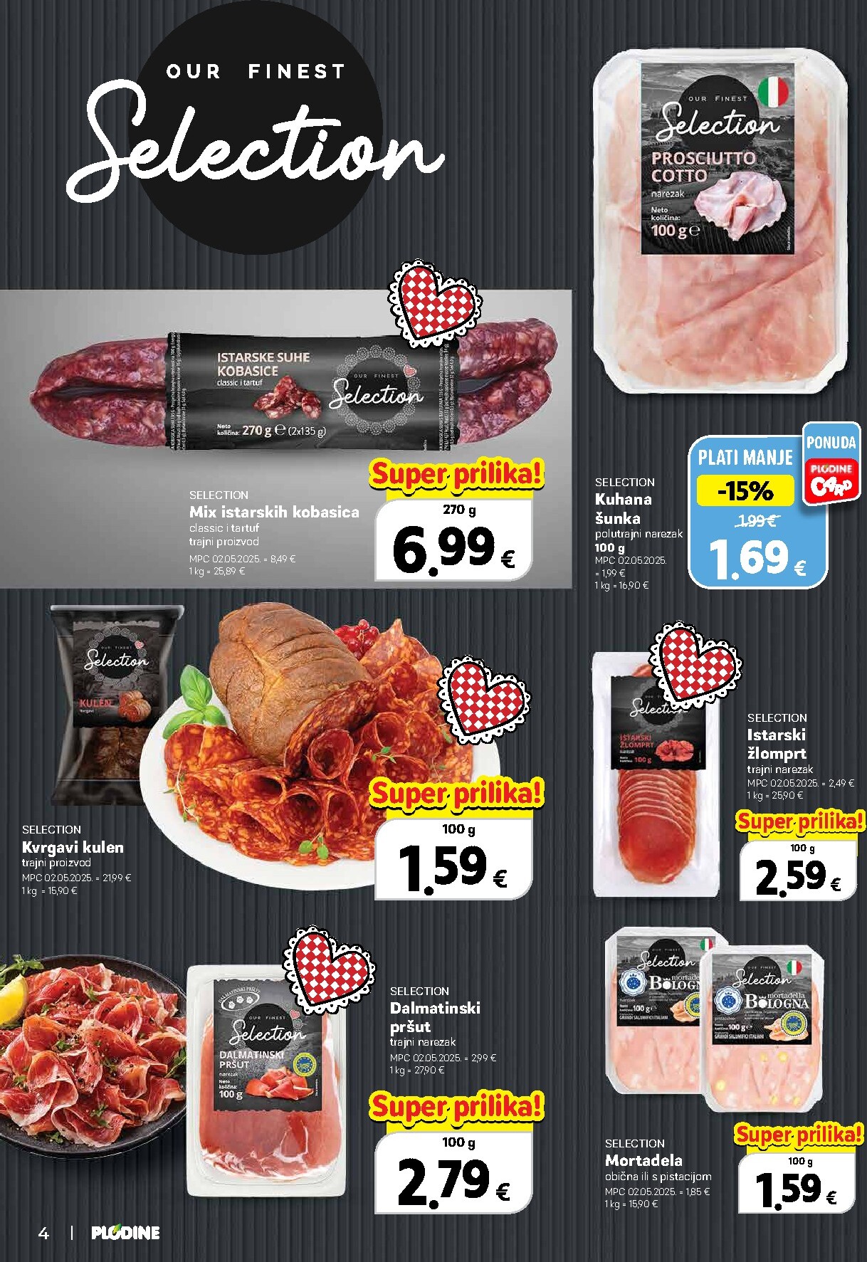plodine - Aktualni katalog Plodine - Vrijedni kupovine od četvrtka, 22.10.2026 do srijede, 04.11.2026 - page: 4