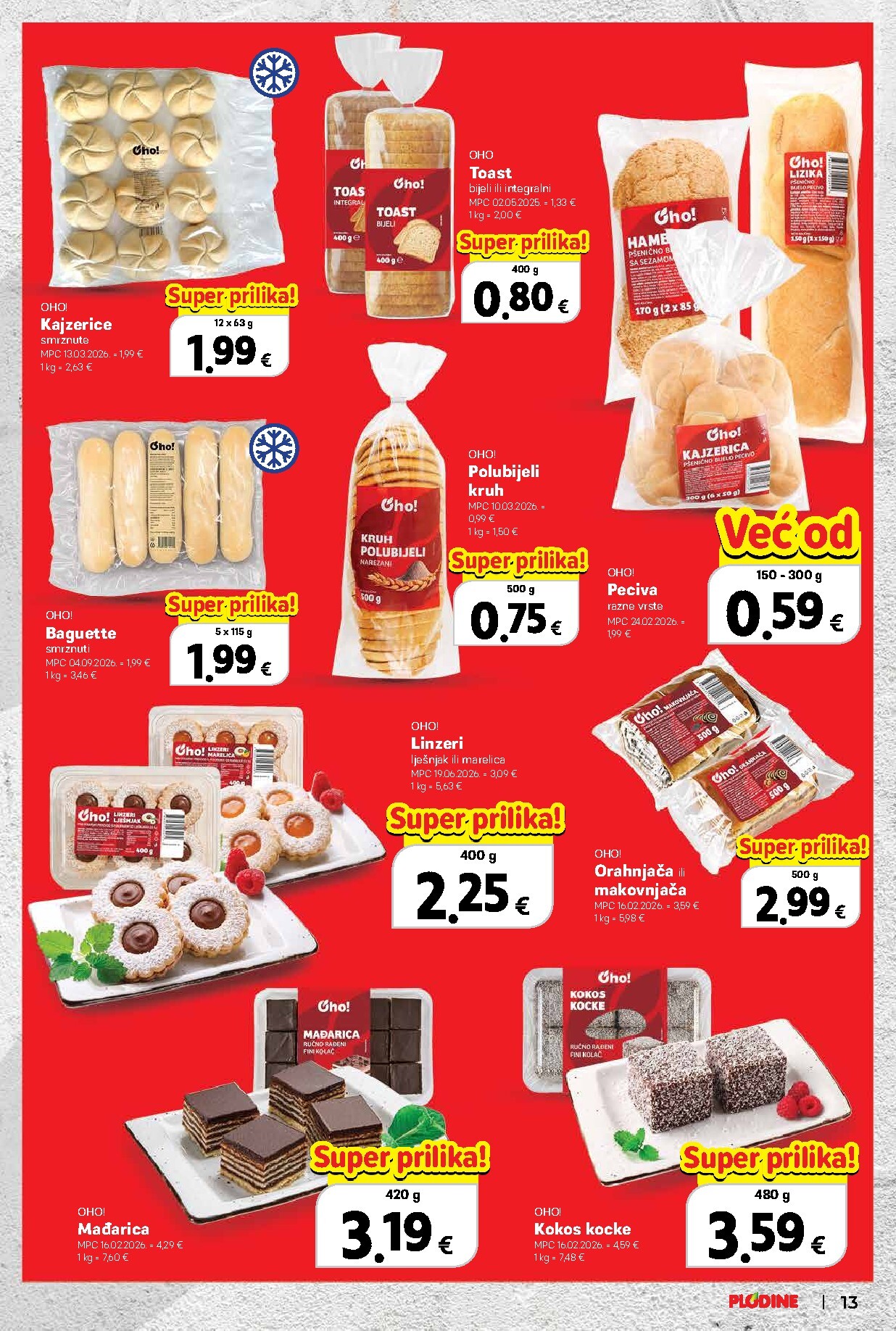 plodine - Aktualni katalog Plodine - Vrijedni kupovine od četvrtka, 22.10.2026 do srijede, 04.11.2026 - page: 13