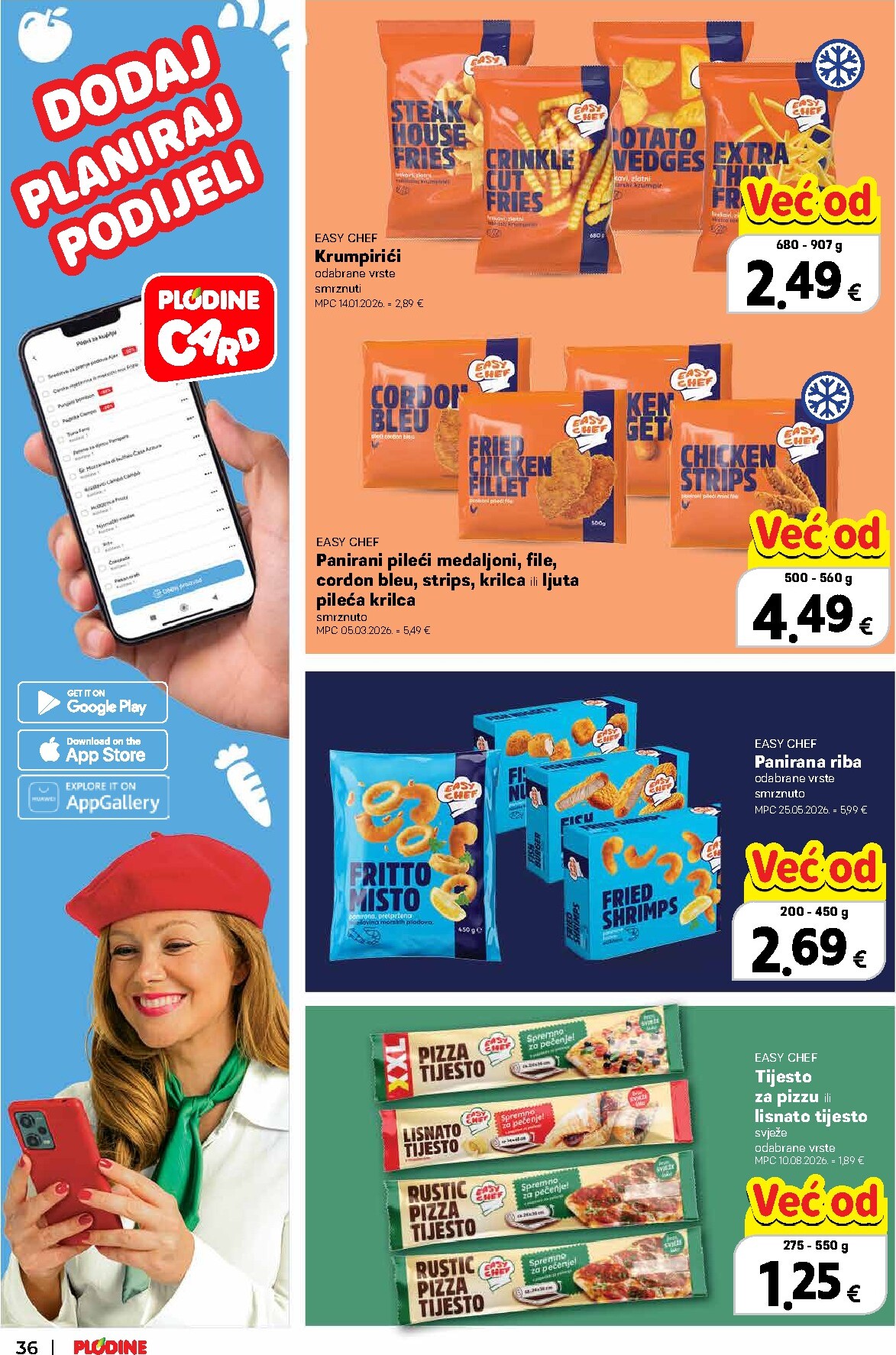 plodine - Aktualni katalog Plodine - Vrijedni kupovine od četvrtka, 22.10.2026 do srijede, 04.11.2026 - page: 36