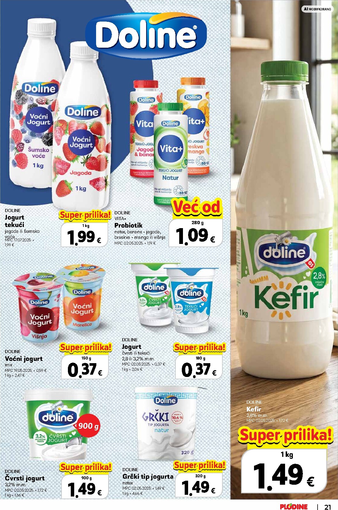plodine - Aktualni katalog Plodine - Vrijedni kupovine od četvrtka, 22.10.2026 do srijede, 04.11.2026 - page: 21