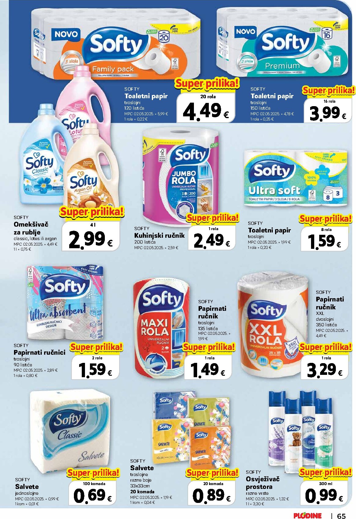 plodine - Aktualni katalog Plodine - Vrijedni kupovine od četvrtka, 22.10.2026 do srijede, 04.11.2026 - page: 65